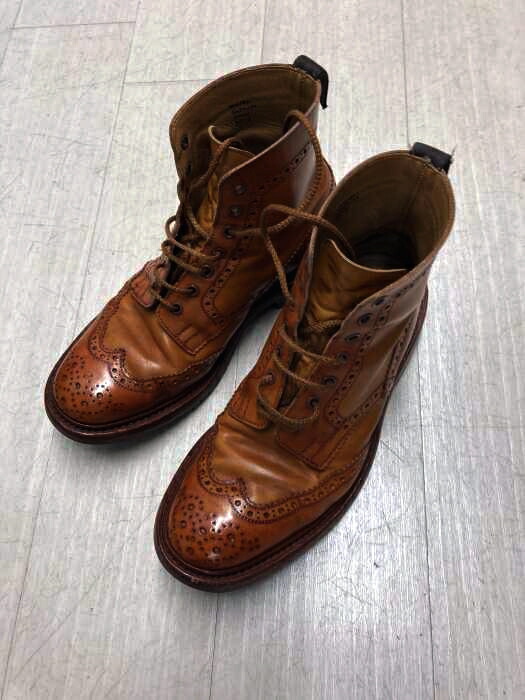 Trickers トリッカーズ カントリーブーツ メンズ 茶系 8 5 Acorn Antique Brogue Boots エーコーン アンティーク ブローグブーツ 中古 ブランド古着バズストアbazzstore 2621 Redefiningrefuge Org