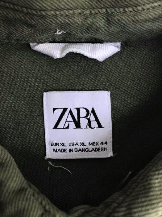 楽天市場 Zara ザラ デニムシャツ メンズ 緑系 Import Xl 日本サイズ Xl Xxl 相当 ベーシックデニムシャツ 中古 ブランド古着バズストアbazzstore 1909 Bazzstore ブランド古着バズストア