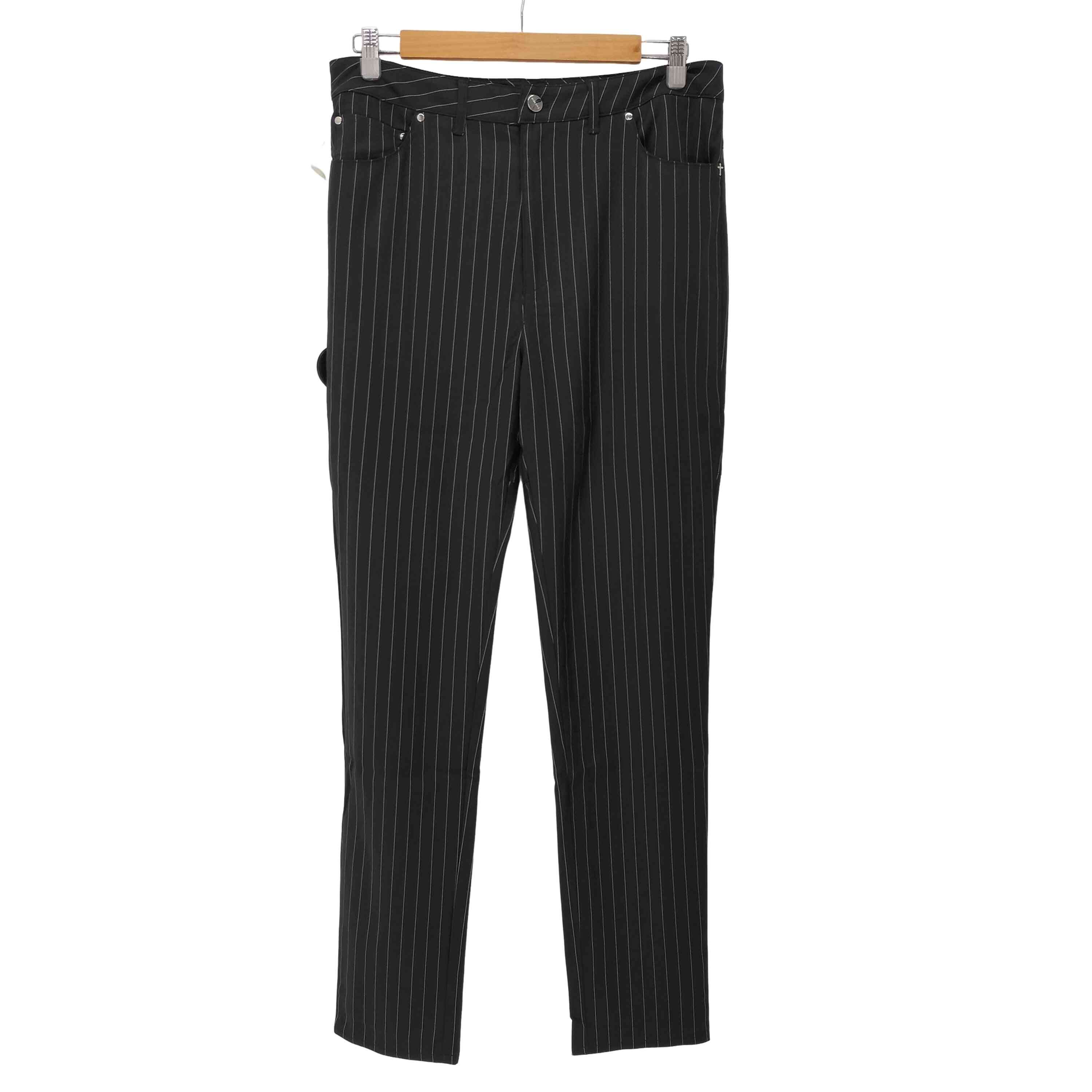 【中古】ラストネスト LAST NEST Stripe Trouser ストライプ トラウザー パンツ メンズ JPN：L