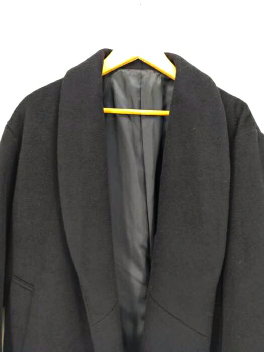 Journal Standard ジャーナルスタンダード コート メンズ 青系 Jpn L 日本サイズ L 相当 ウールビーバーショールラップコート 中古 ブランド古着バズストアbazzstore Eleditor Net