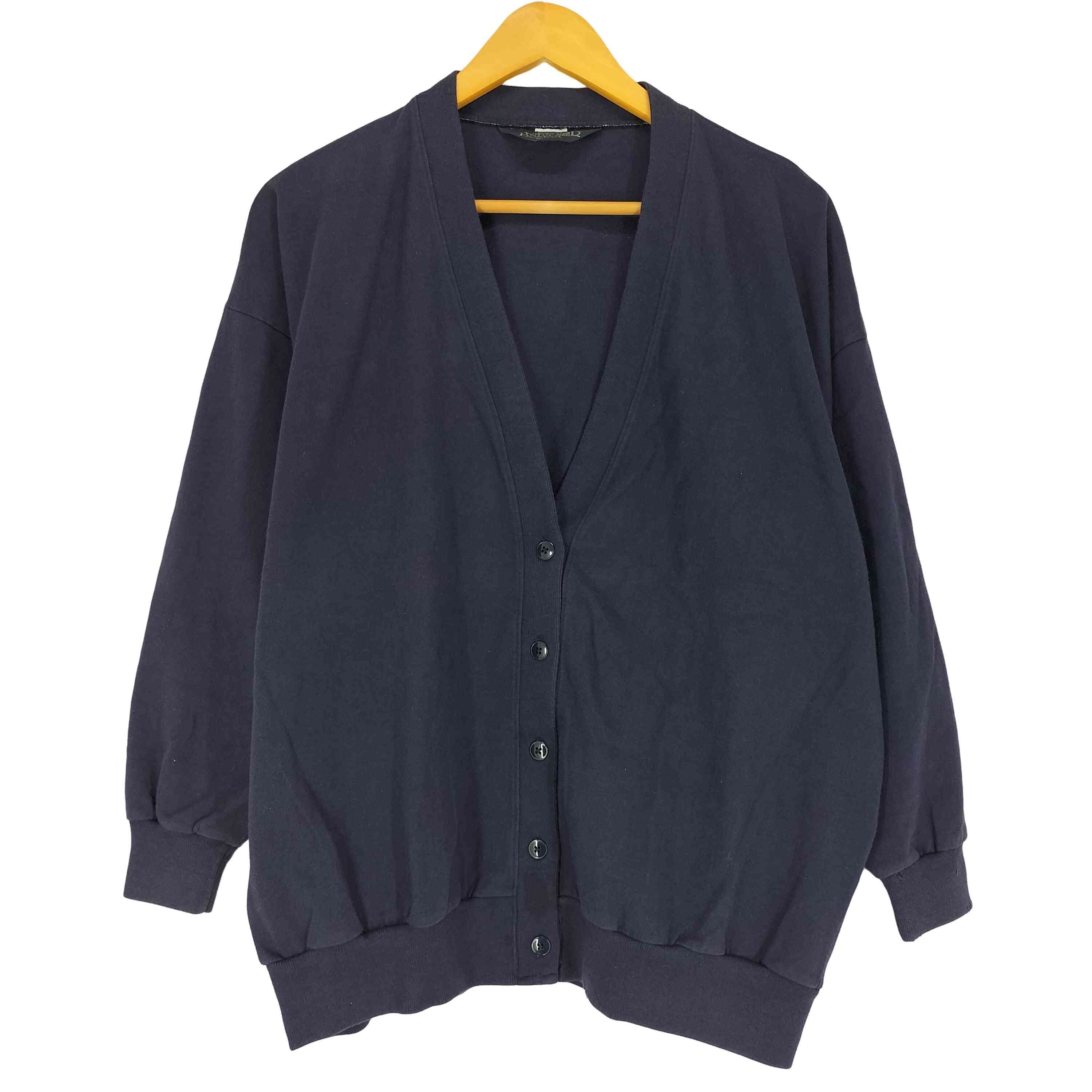 【中古】ランズ挙げ句の果て LANDS END 90S USA製 綿織物 ロング衣袂 ジレー メンズ 書きあらわす無