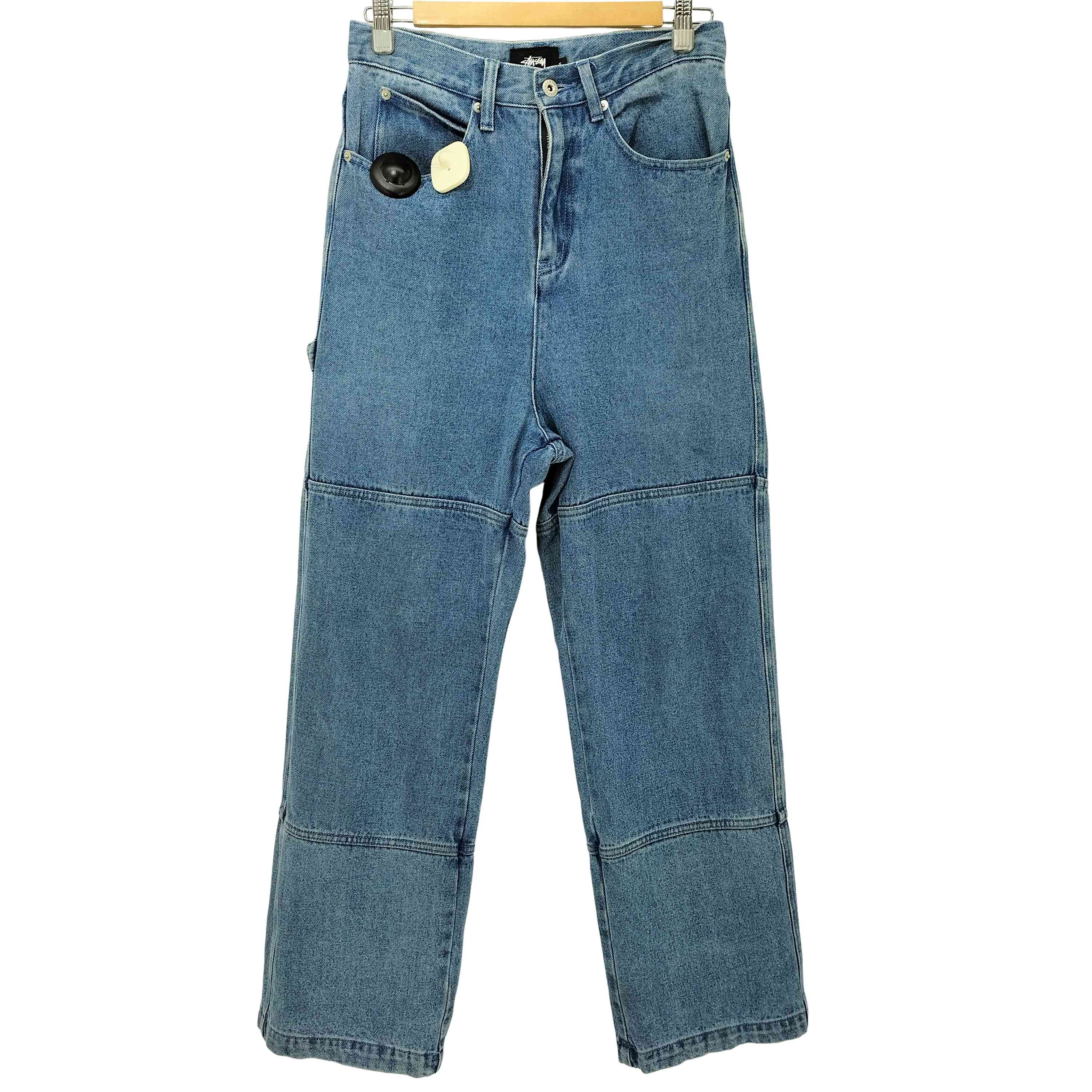 【中古】ステューシー Stussy Denim Double Knee Painter ダブルニー ペインター デニム メンズ import：S ｜BAZZSTORE ブランド古着バズストア