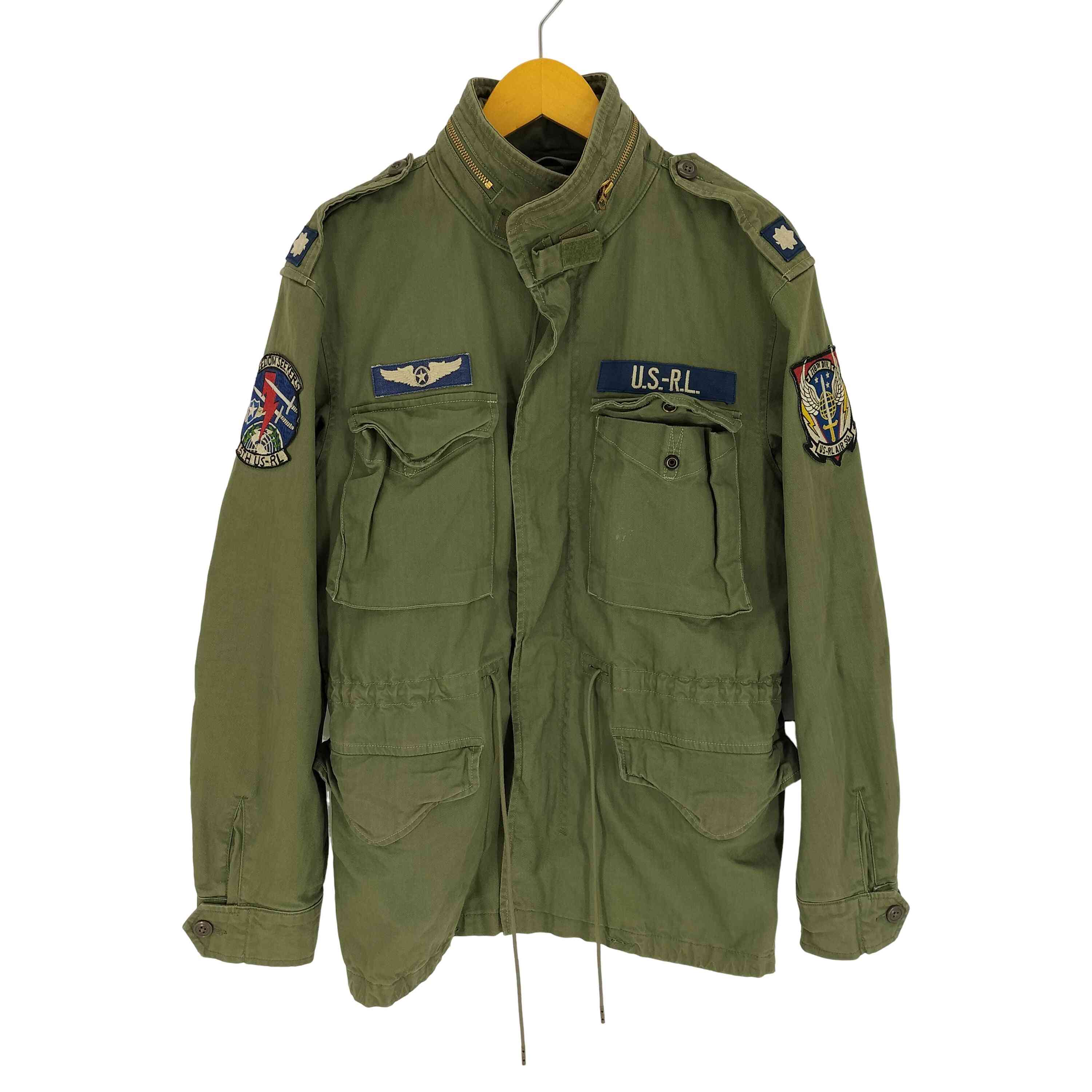 Polo Ralph Lauren ミリタリージャケット M オリーブグリーン 0101960.jpg