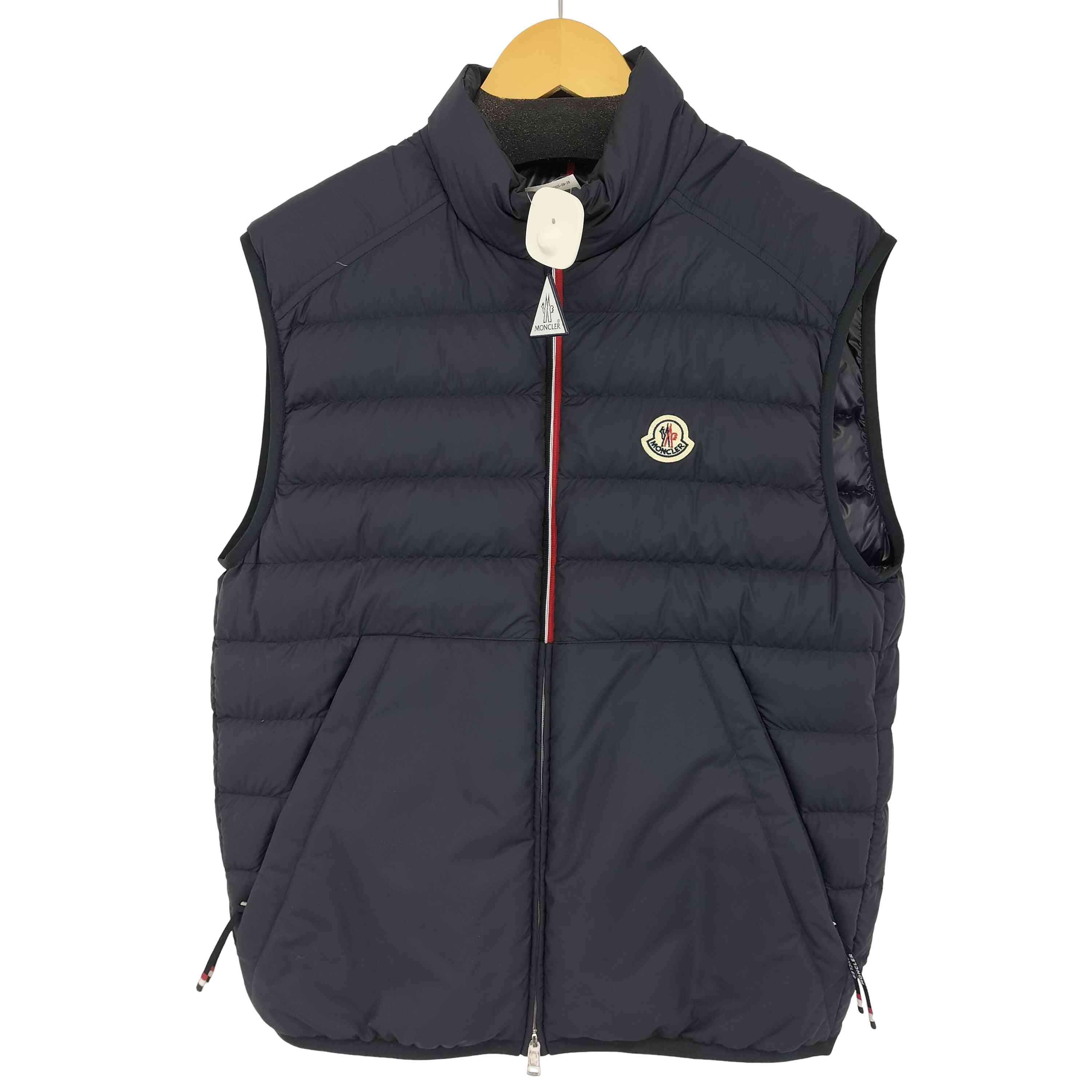 【中古】モンク軌跡 MONCLER  RABUONS ライトダウンベスト メンズ JPN：L
