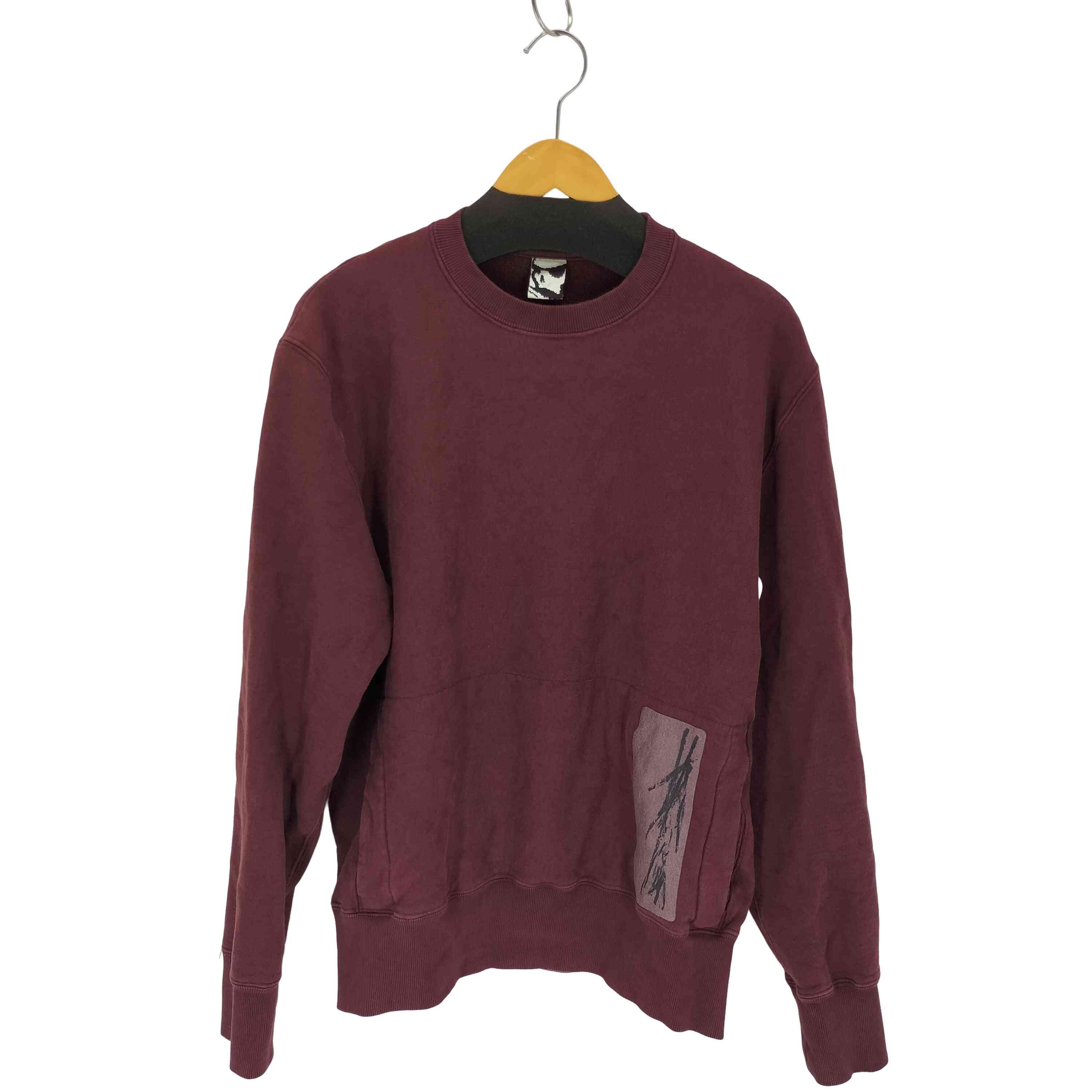 【中古】ジーアールテンケー GR10K Transcript Stoarage Unbrushed Crewneck Sweatshirt メンズ import：M
