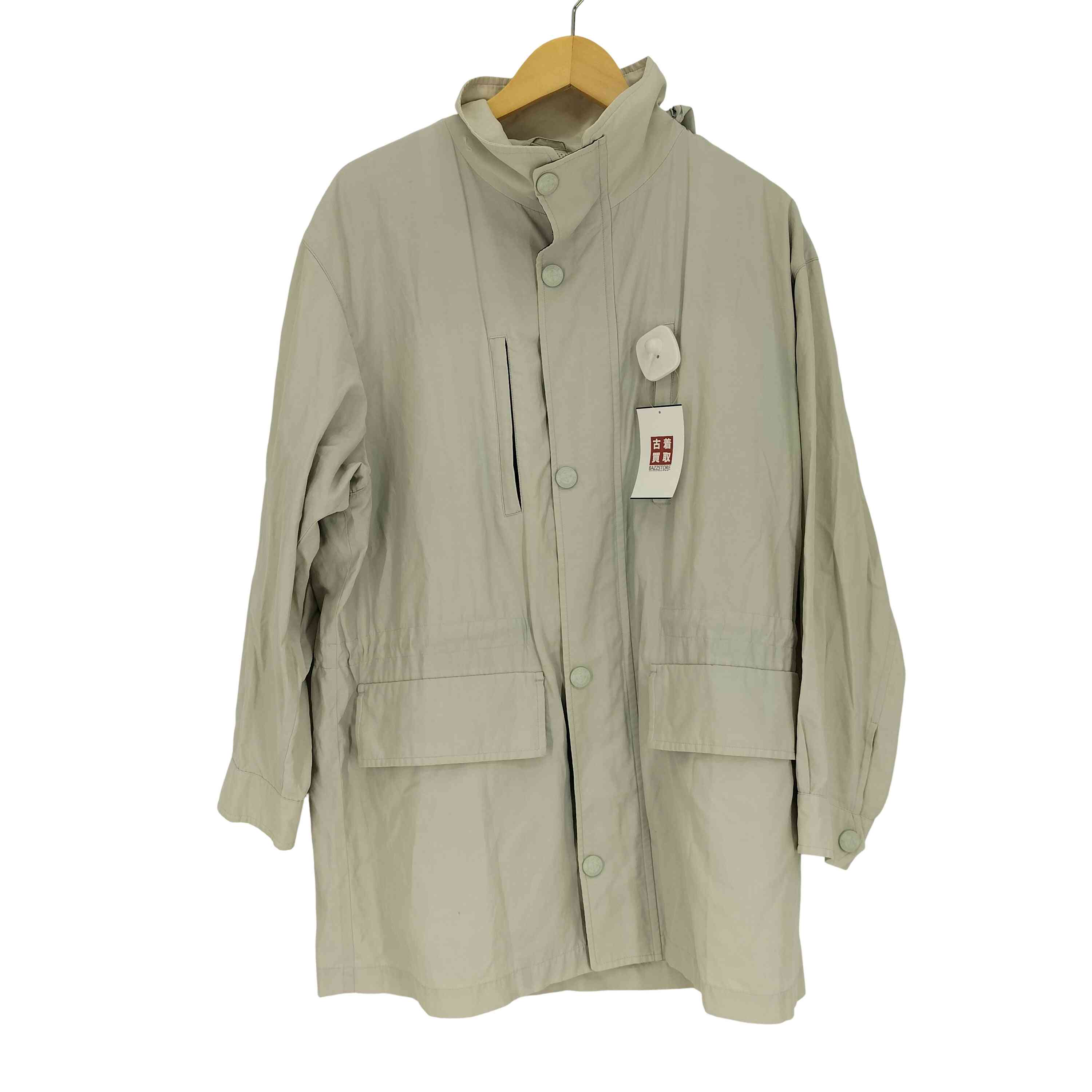 【中古】バーバリーズ BURBERRYS 80-90S 日本製 フーデット ハンティングコート メンズ MA|BAZZSTORE ブランド古着バズストア