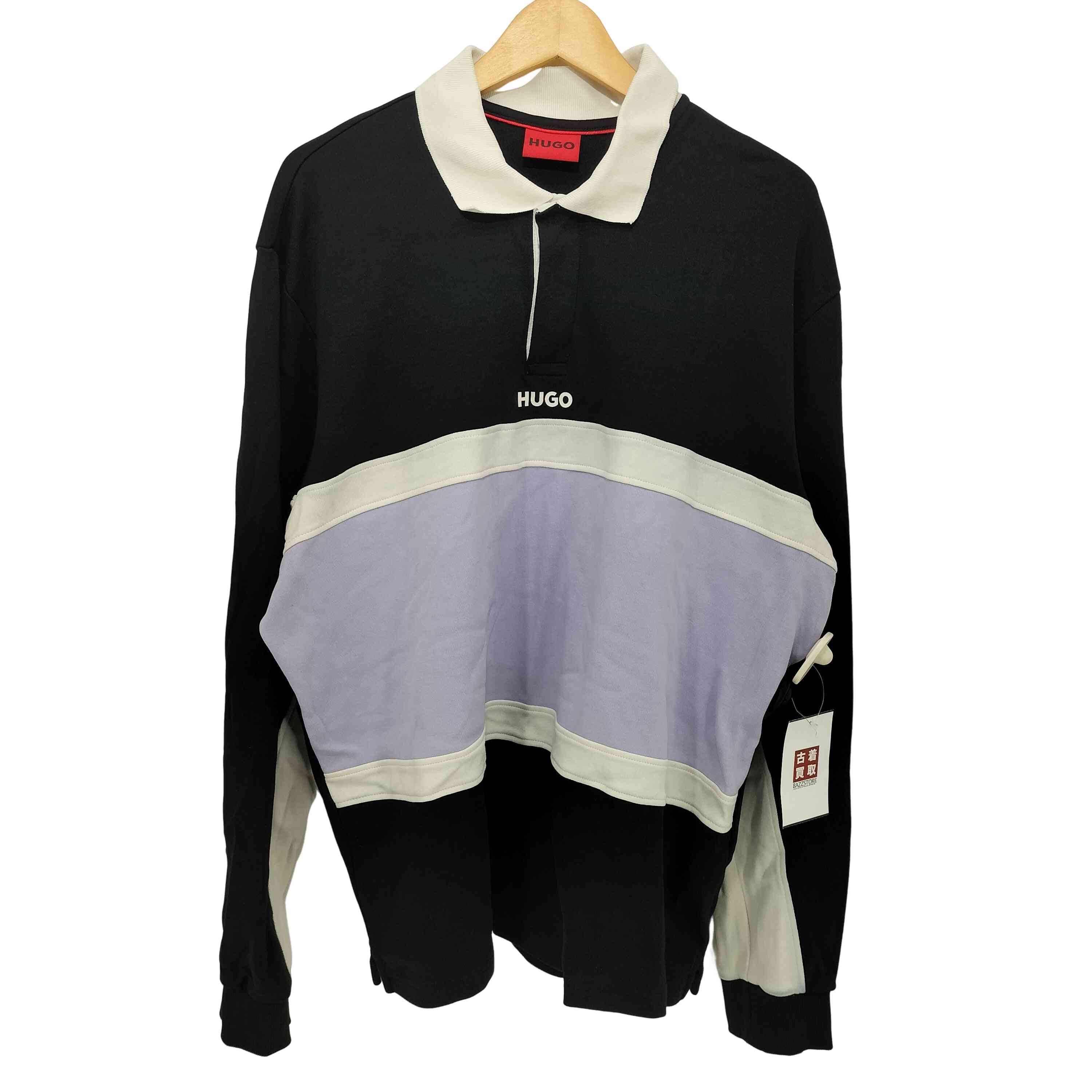 【未使用】HUGO BOSS　ヒューゴ・ボス　ジャガード　メンズ　ポロシャツ HUGO BOSS (ヒューゴボス) ジャガード 半袖 ポロシャツ メンズ S M L