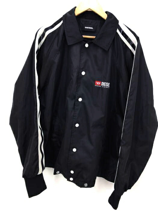 激安特価 Diesel ディーゼル ジャケット メンズ 19年秋冬 黒系 赤系 Jpn L 日本サイズ L 相当 ラインコーチジャケット 中古 ブランド古着バズストアbazzstore 2312 Bazzstore ブランド古着バズストア 激安特価 Hillcrestcare Org