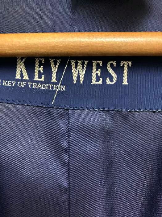 Key West キーウエスト チェスターコート メンズ 青系 Jpn M 日本サイズ M 相当 ウールチェスターコート 中古 ブランド古着バズストアbazzstore Csg Com Py
