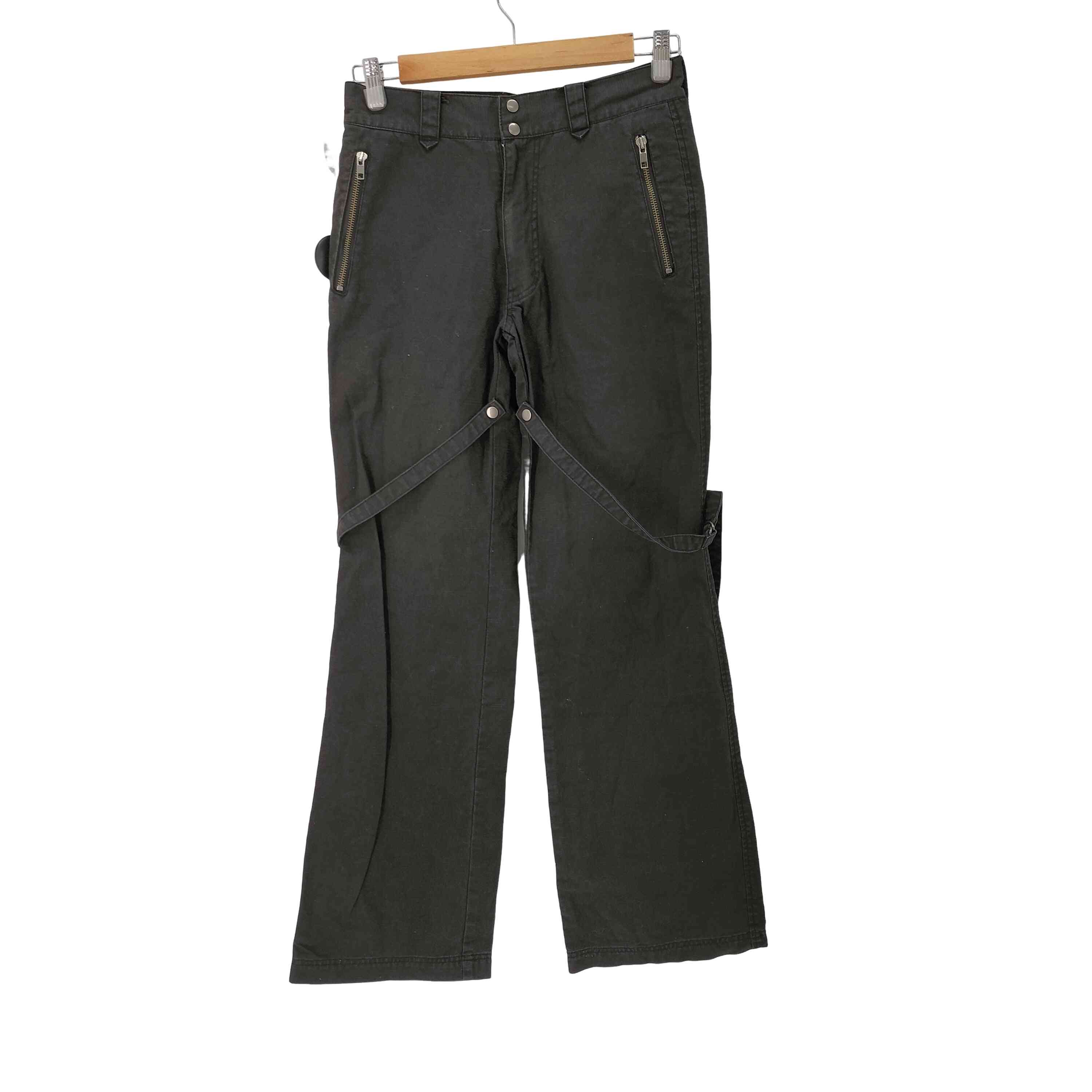 【中古】カスタムカルチャー CUSTOM CULTURE 00S Y2K フレア ボンテージ パンツ メンズ 40 9,606円