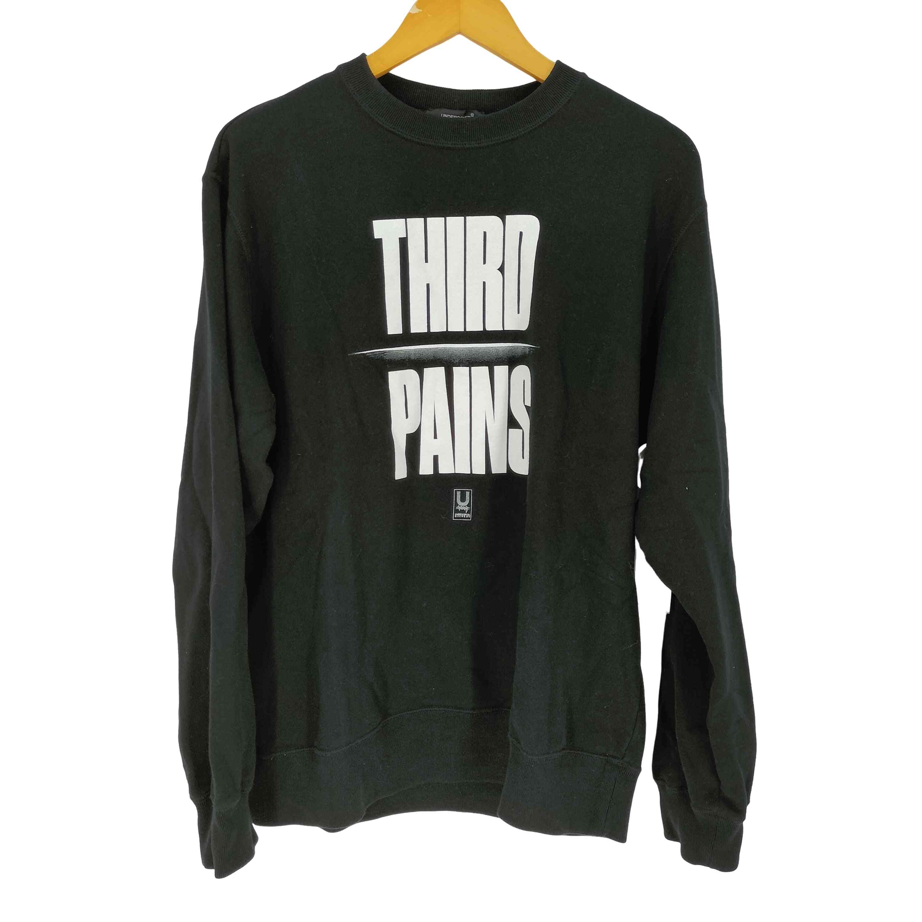 【中古】アンダー覆いかぶせる UNDERCOVER THIRD PAINS 流汗 裏毛 メンズ JPN：3
