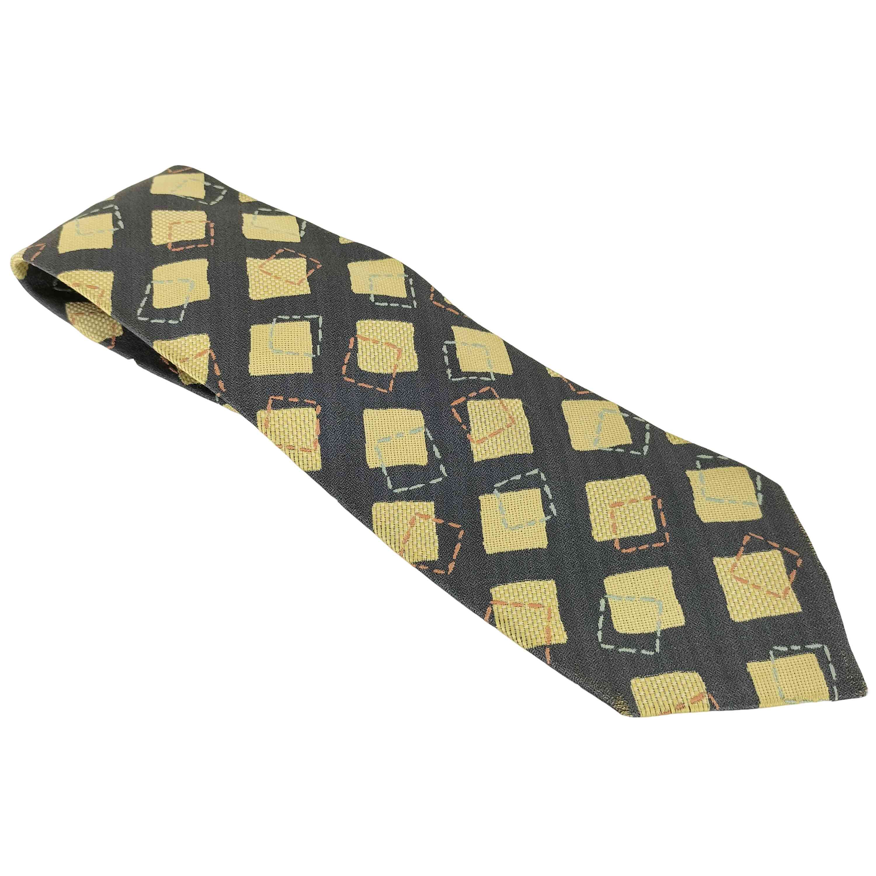【中古】アイムイッセイミヤケ im ISSEY MIYAKE 80S 総柄シルクネクタイ メンズ ONE SIZE