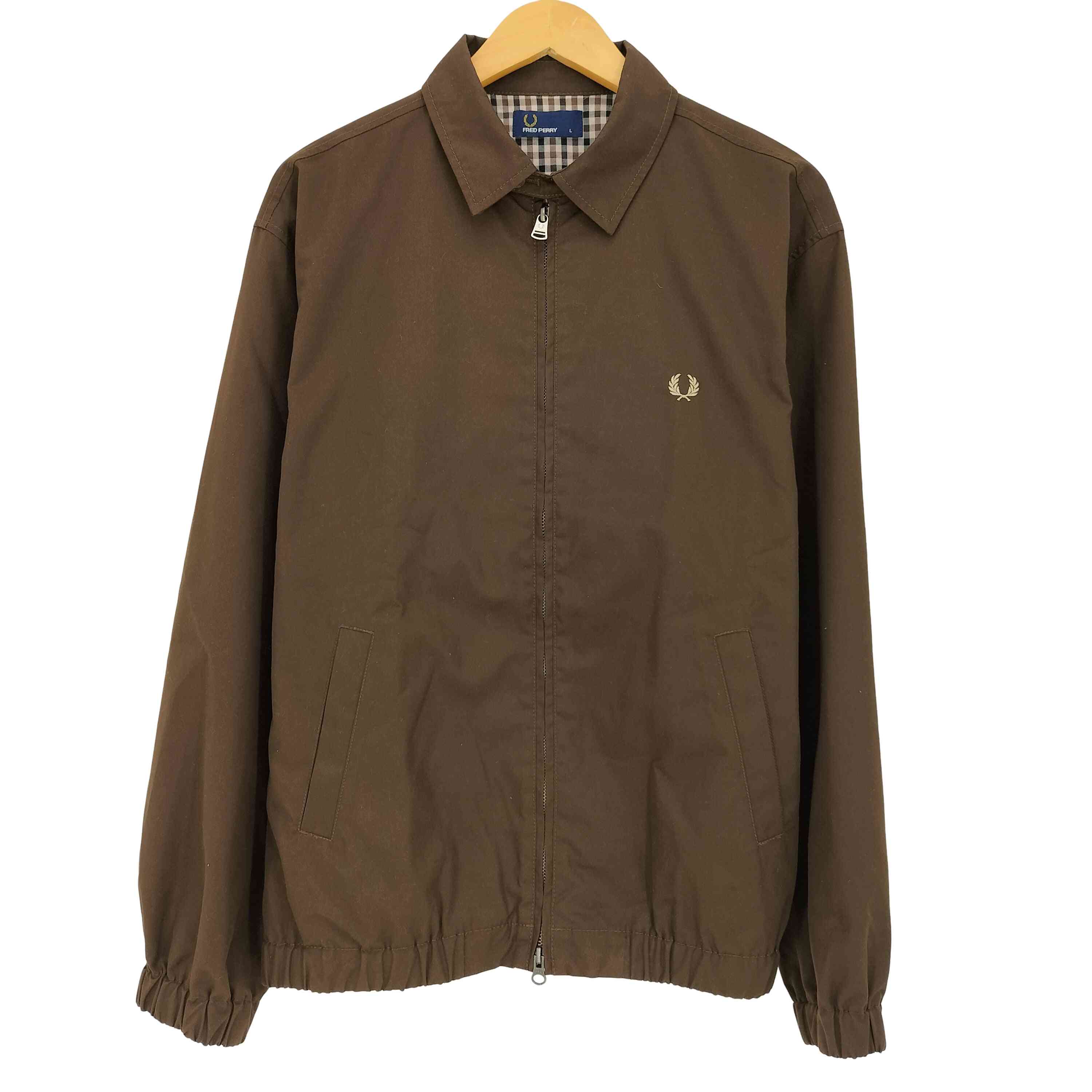 【中古】フレッドペリー FRED PERRY ハリントン 上衣 メンズ import：L