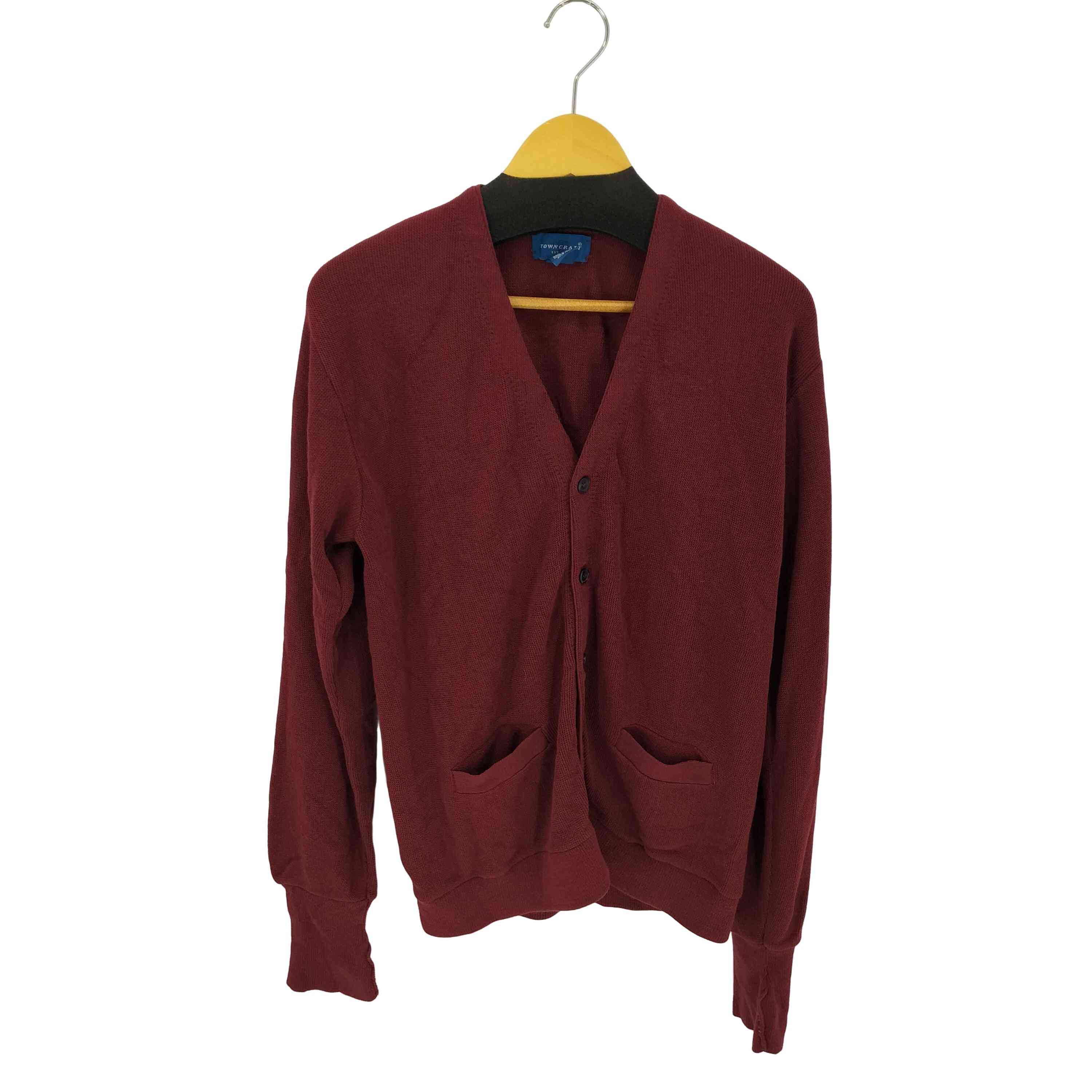 スペシャル✨80s TOWNCRAFT USA製ヴィンテージカーディガン古着黒 TOWNCRAFT】SHAGGY COLOR CARDIGAN - OIKOS 毎日を楽しく豊かに