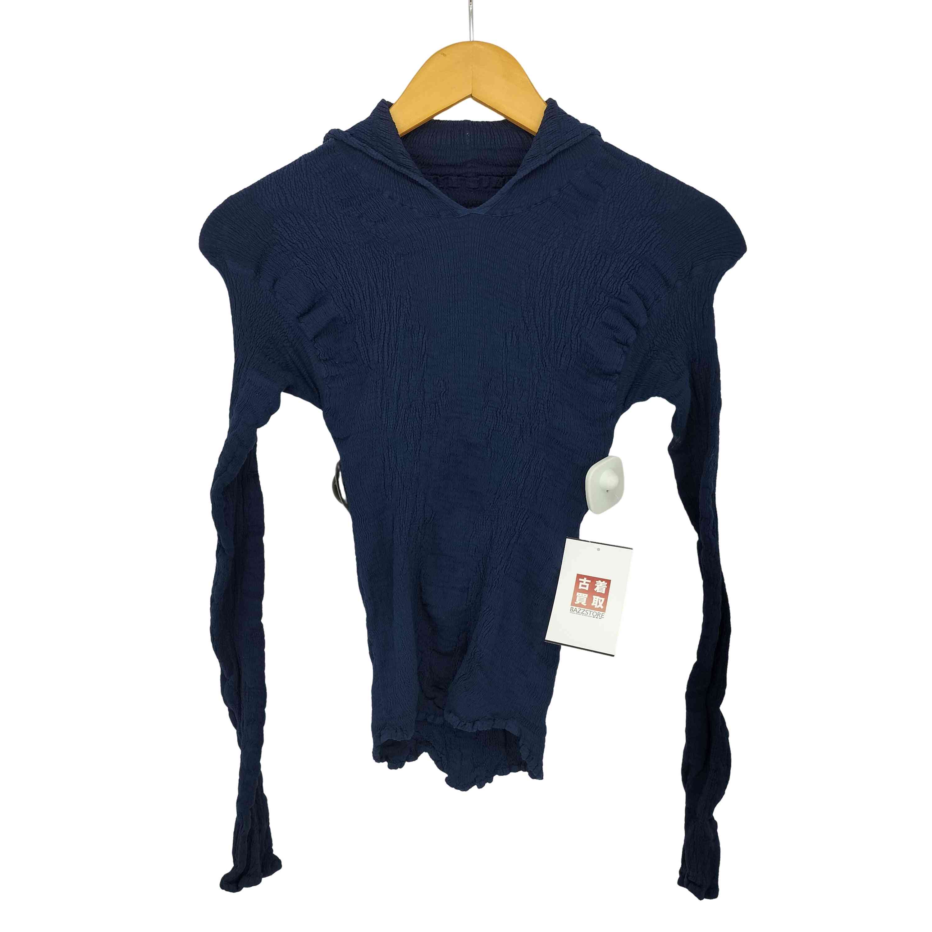 【中古】イッセイミヤケ ISSEY MIYAKE A-POC 襟付き添い人 デザインプリーツカットソー レディース JPN：2