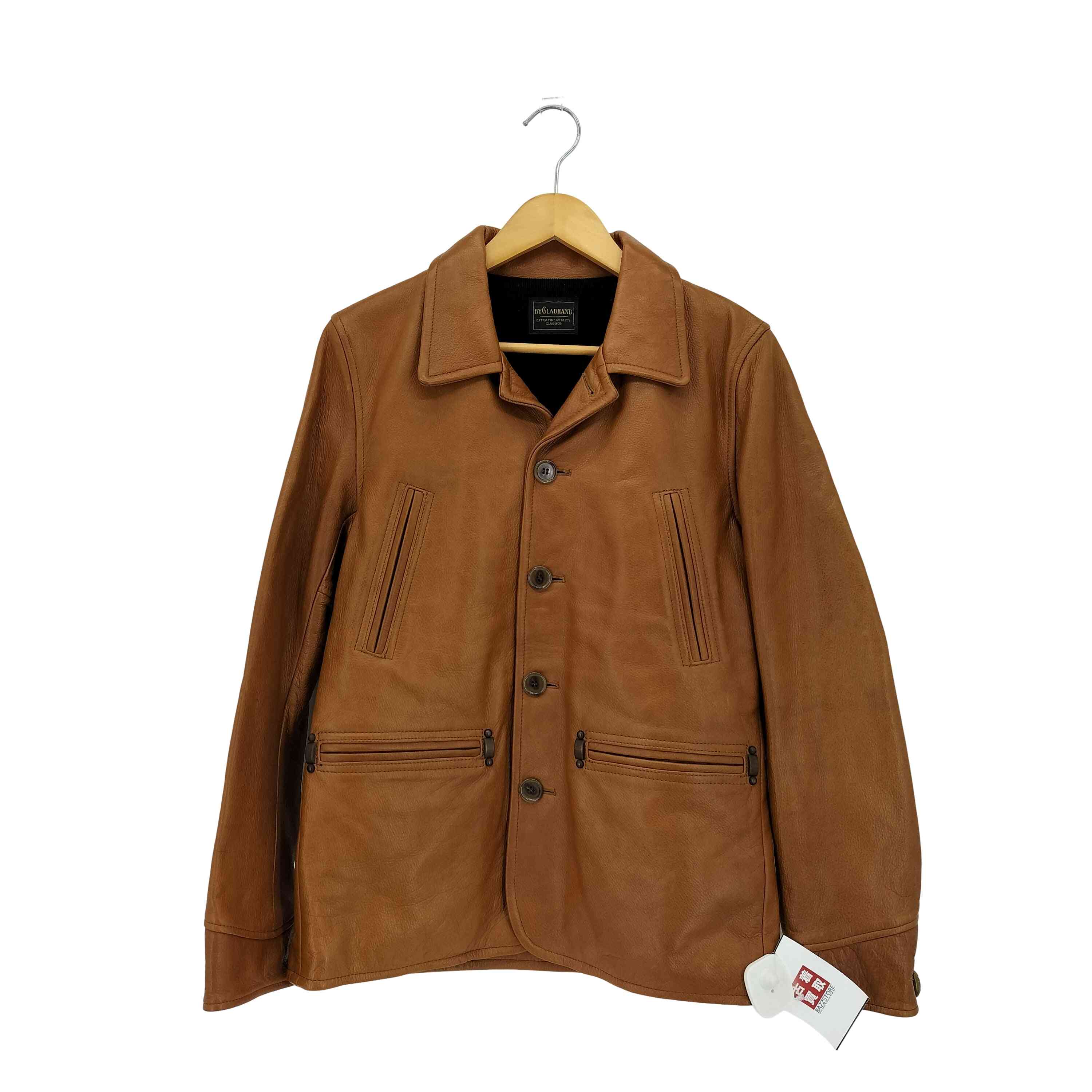 未使用　GLAD HAND Gladden Coat ウールメルトン　コート 紺 楽天市場】BY GLAD HAND バイ グラッドハンド Gladden Coat