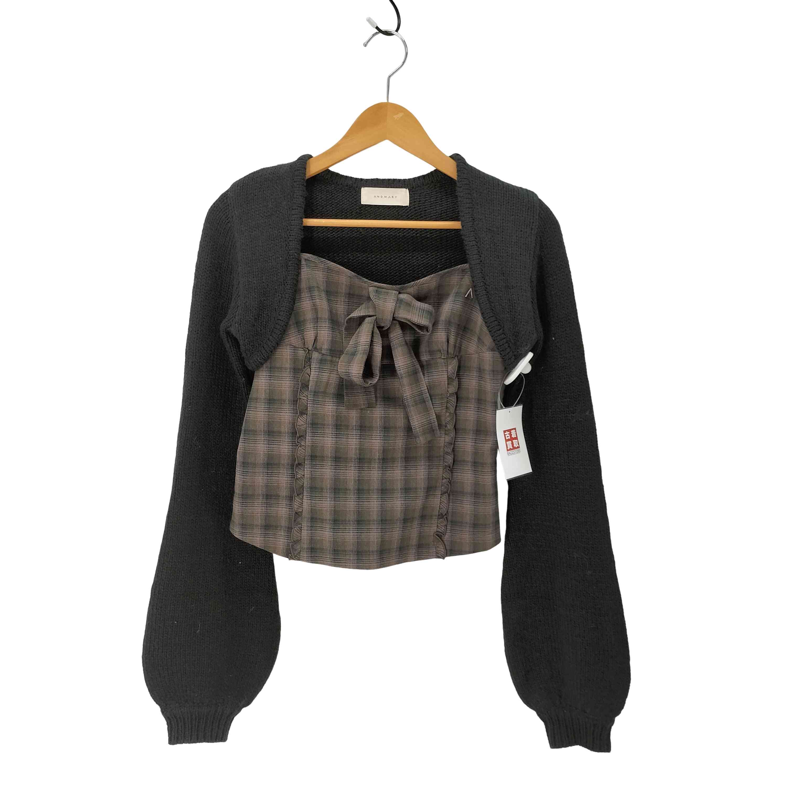 【中古】アンドマリー AND MARY Tyla ribbon set tops レディース FREE 8,142円