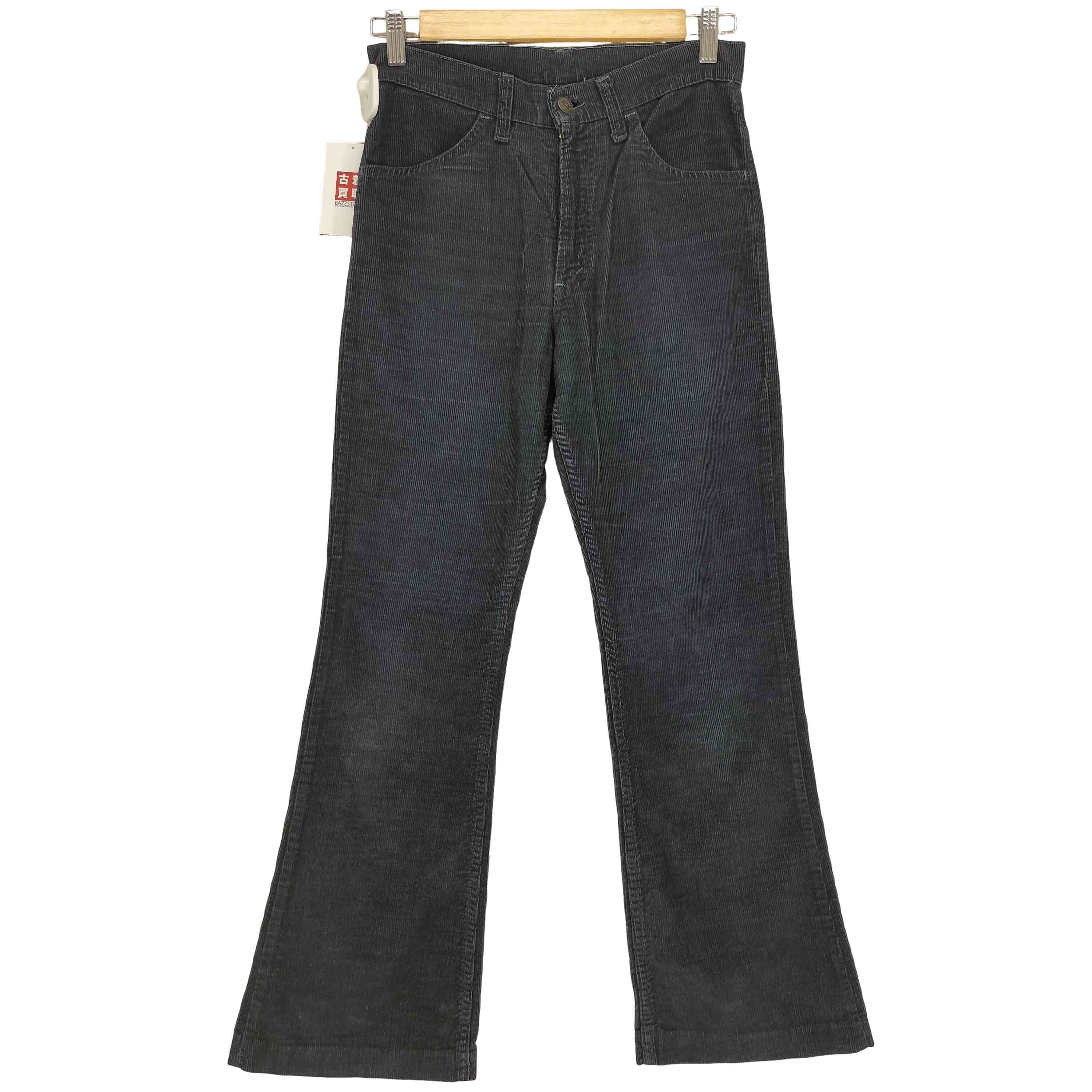【中古】リーヴァイズジーンズ Levis 42TALON  名取り草裏3 646 1512 コール天ズボン下 レディース  28×37