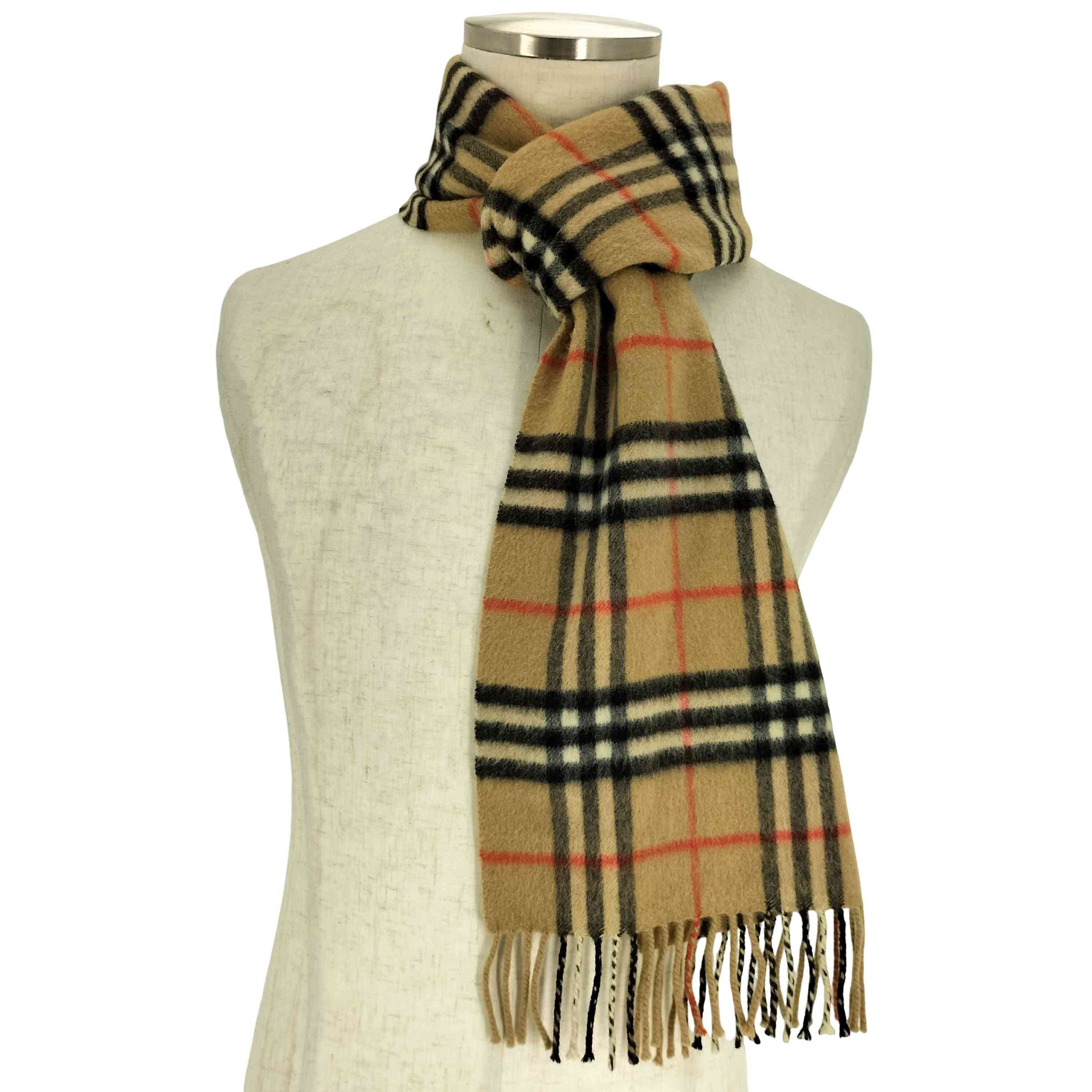 楽天市場】♪♪【中古】Burberrys バーバリーズ マフラー カシミヤ100