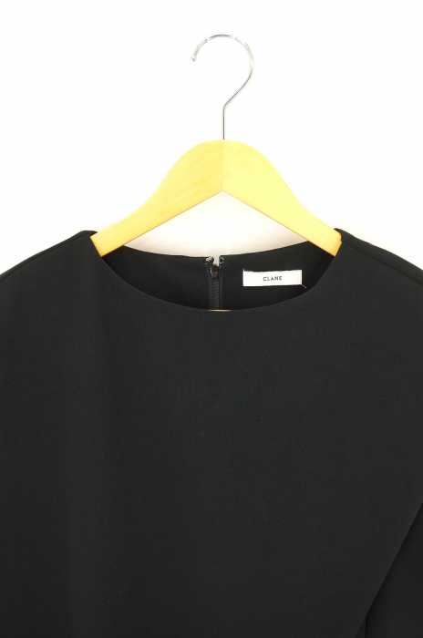 Clane クラネ 黒系 ワンピース ワンピース レディース 黒系 2 Slanting 2 Tuck One Piece 中古 ブランド古着バズストアbazzstore 2302 Bazzstore ブランド古着バズストアクラネ Clane ワンピース レディース2 Slanting Tuck One Piece