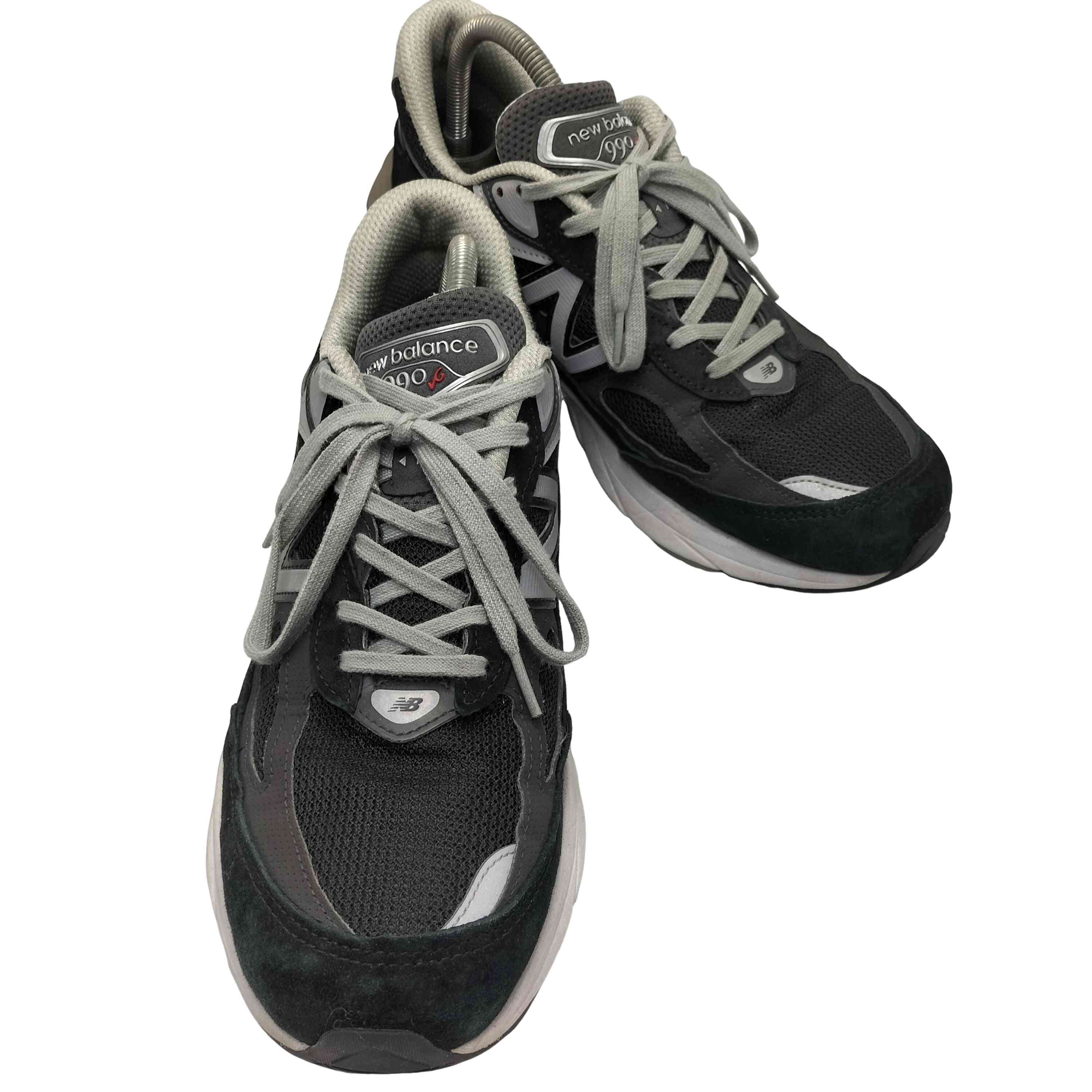 【中古】ニュー平衡にする NEW BALANCE USA製 990 V6 BK6 M990BK6 メンズ JPN：28.5