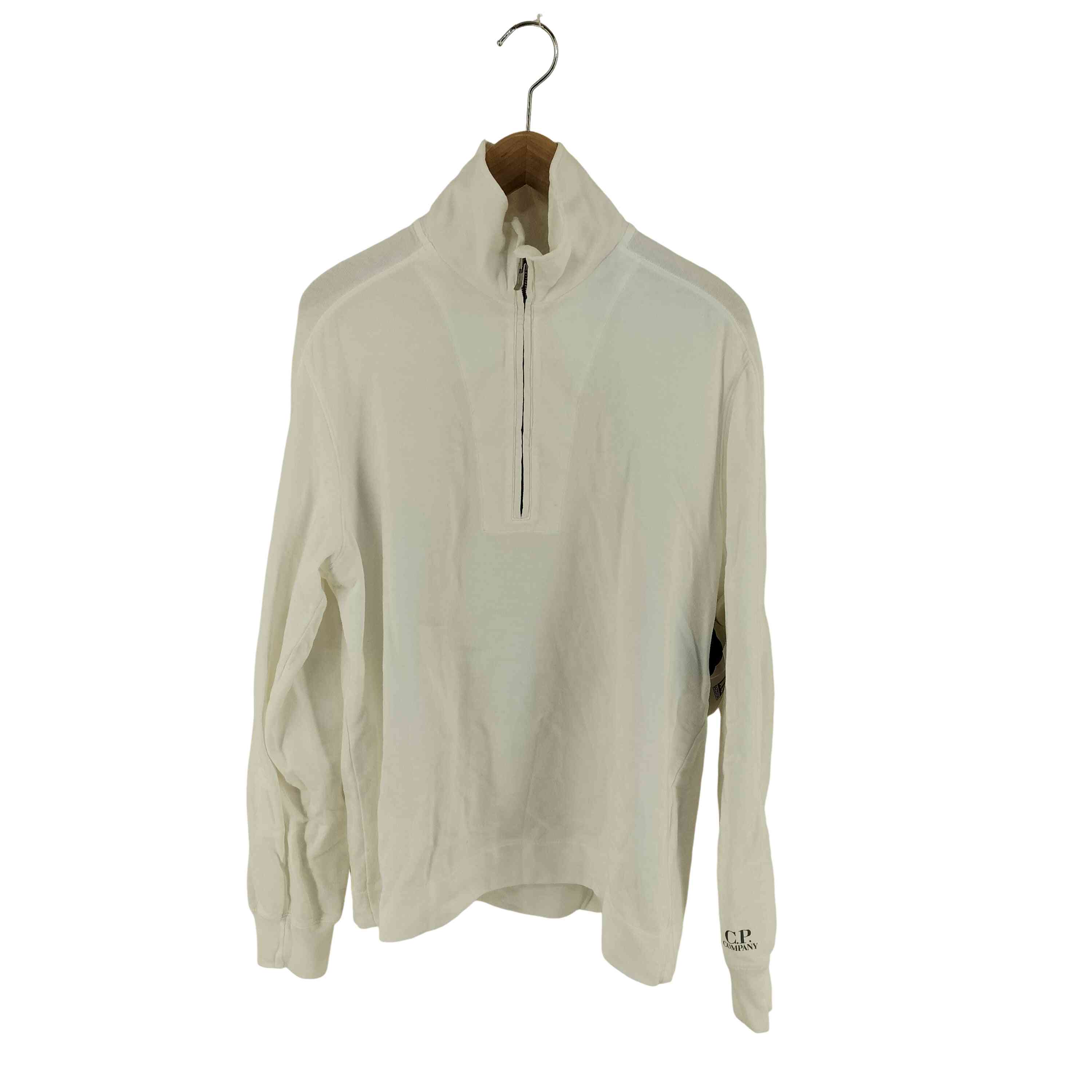【中古】シーピーカンパニー C.P.COMPANY 00s ハーフジップスウェット メンズ import：XL
