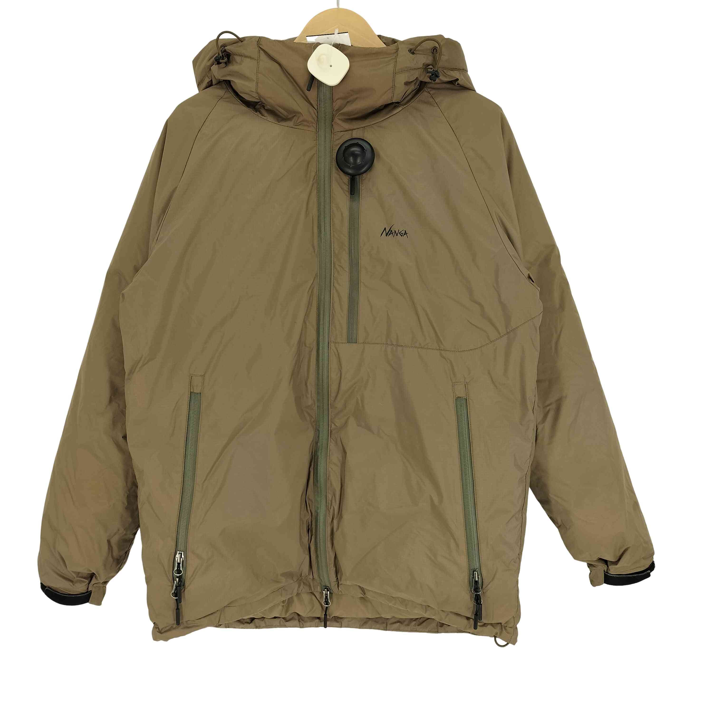 【中古】ナンガ NANGA AURORA DOWN JACKET オーロラダウン ジャケット リップストップ フーデッド メンズ JPN：XL