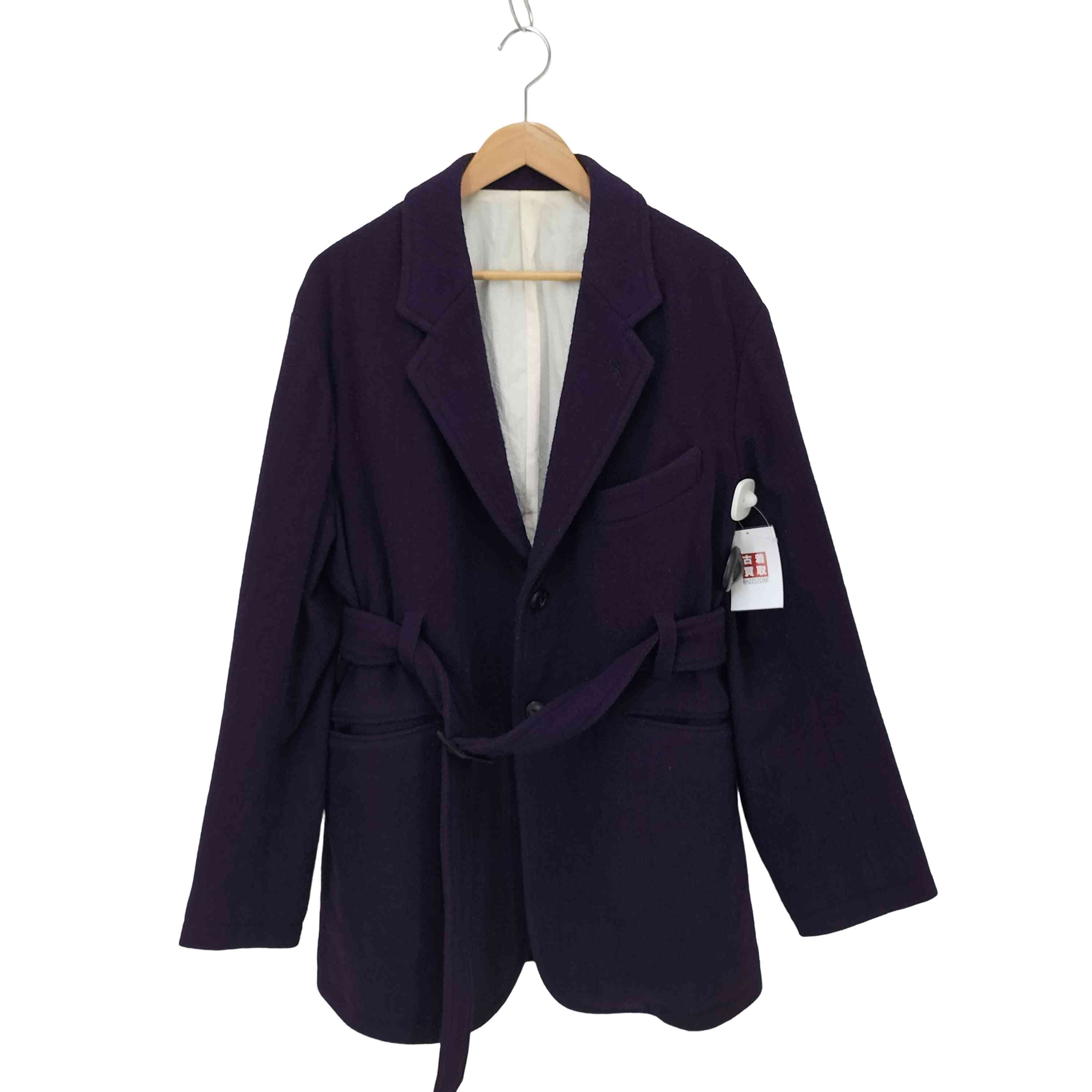 【中古】ウルトーキョー URU TOKYO BELTED JACKET ウールベルテッドジャケット メンズ 書きあらわす無