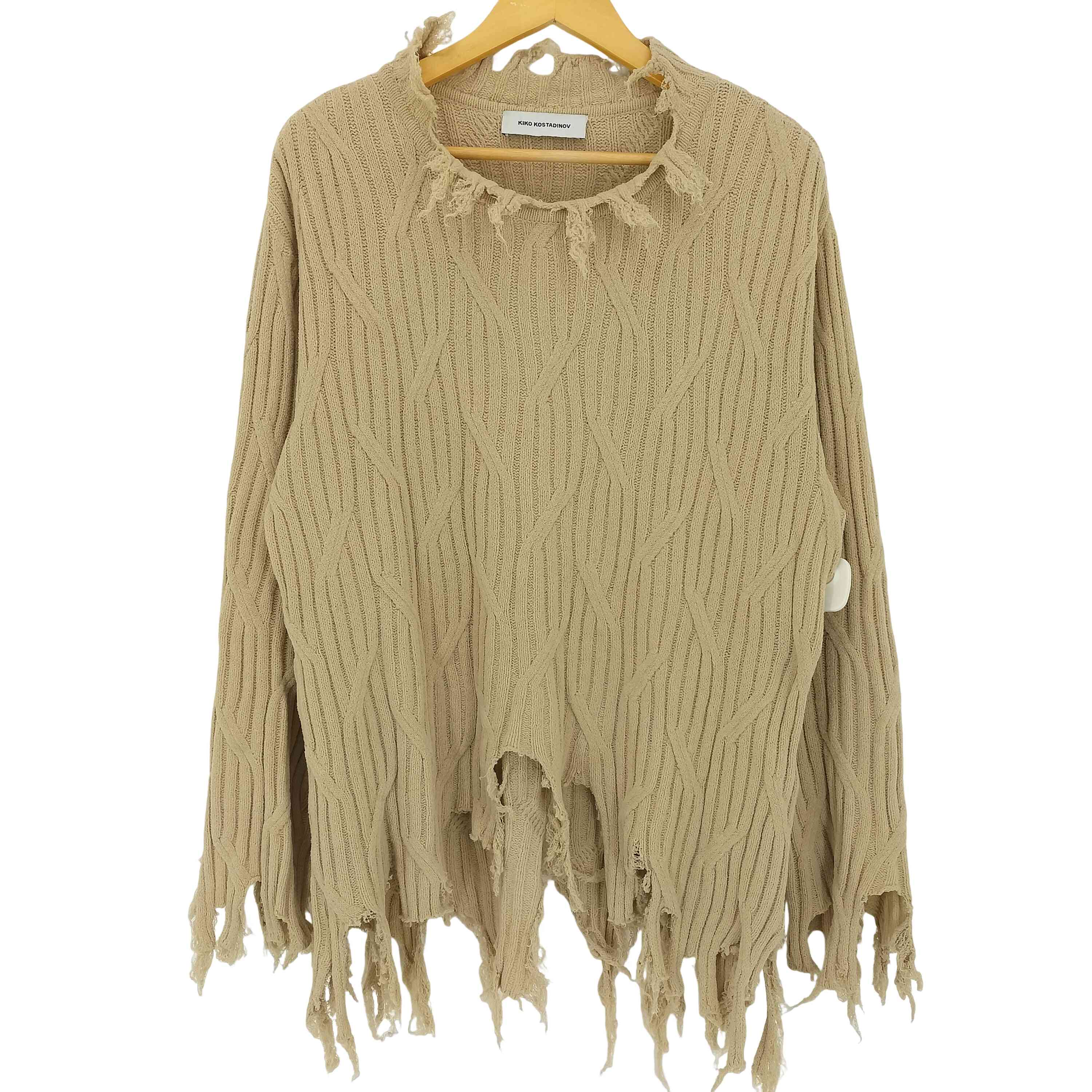【中古】キココスタディノフ KIKO KOSTADINOV 23ss ZLATYU Cedid knit メンズ EUR：50