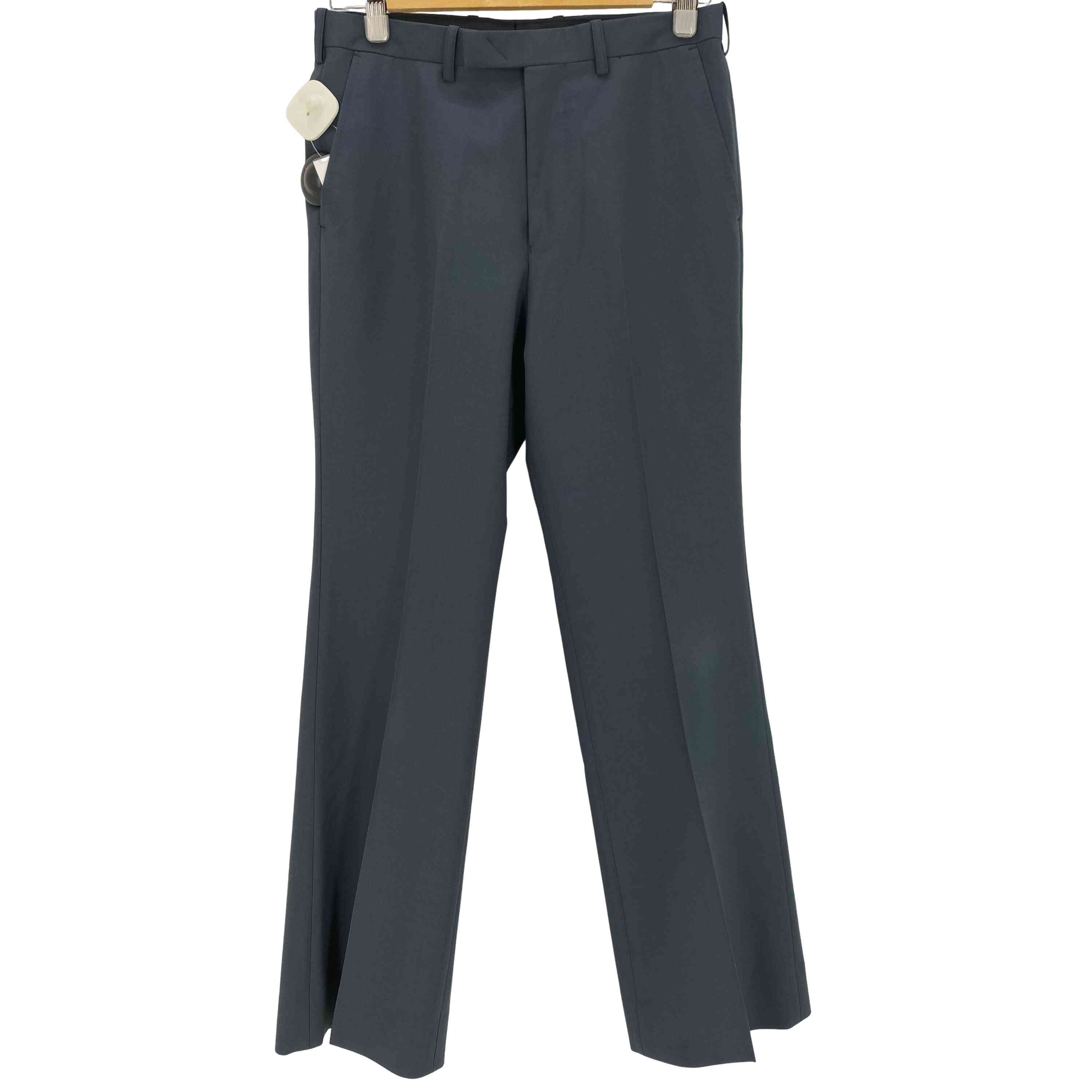 【中古】ラッドミュージシャン LAD MUSICIAN 26SS WOOL GABARDINE SLIM FLARE SLACKS メンズ 42｜BAZZSTORE ブランド古着バズストア