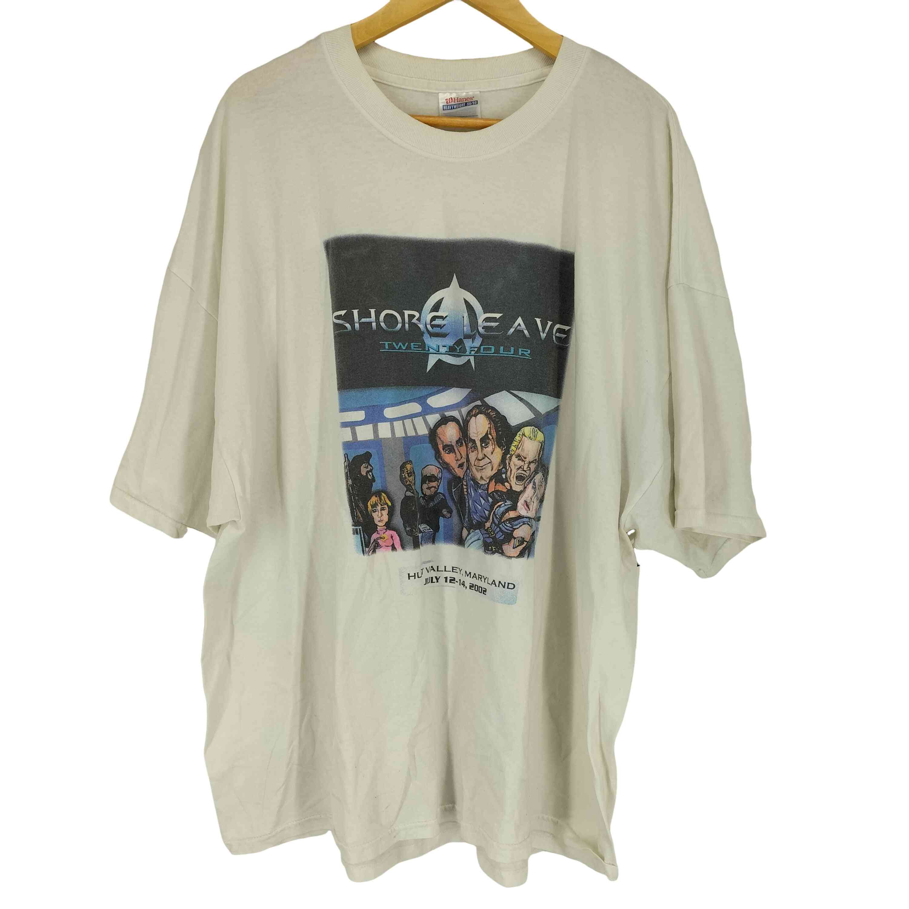 【中古】ヘインズ Hanes プリント半袖Tシャツ メンズ 3XL