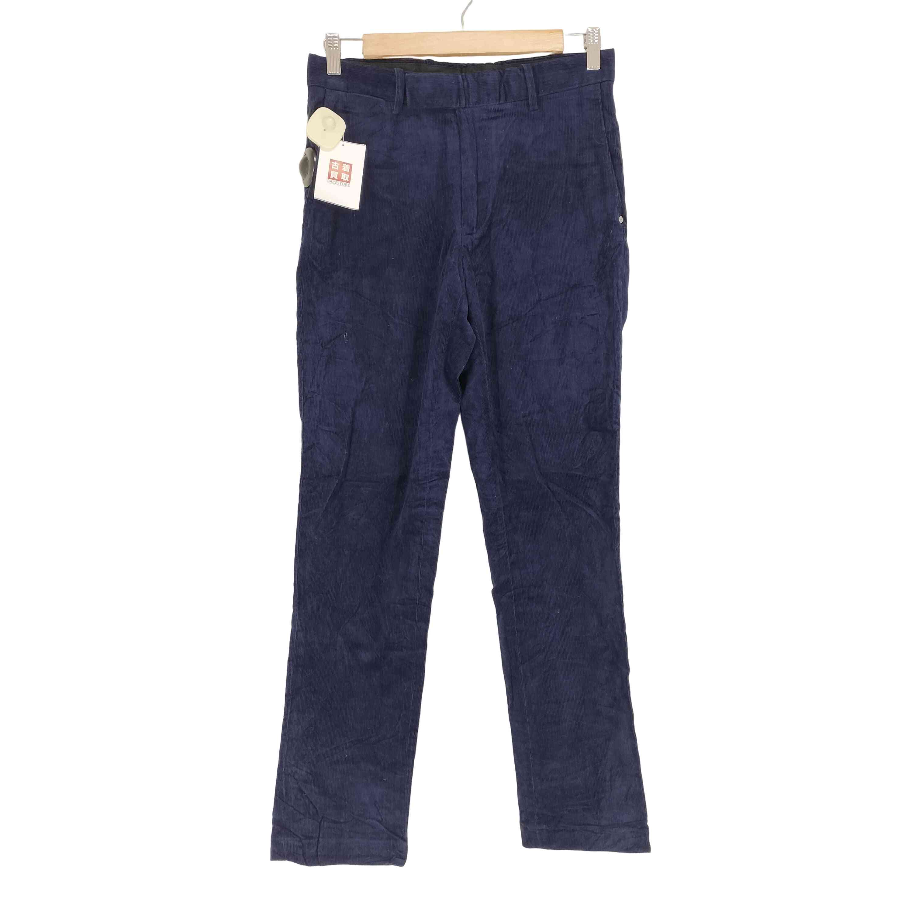 【中古】アールエルエックスラルフローレン RLX RALPH LAUREN 細畝コーデュロイノータックパンツ メンズ 30/32