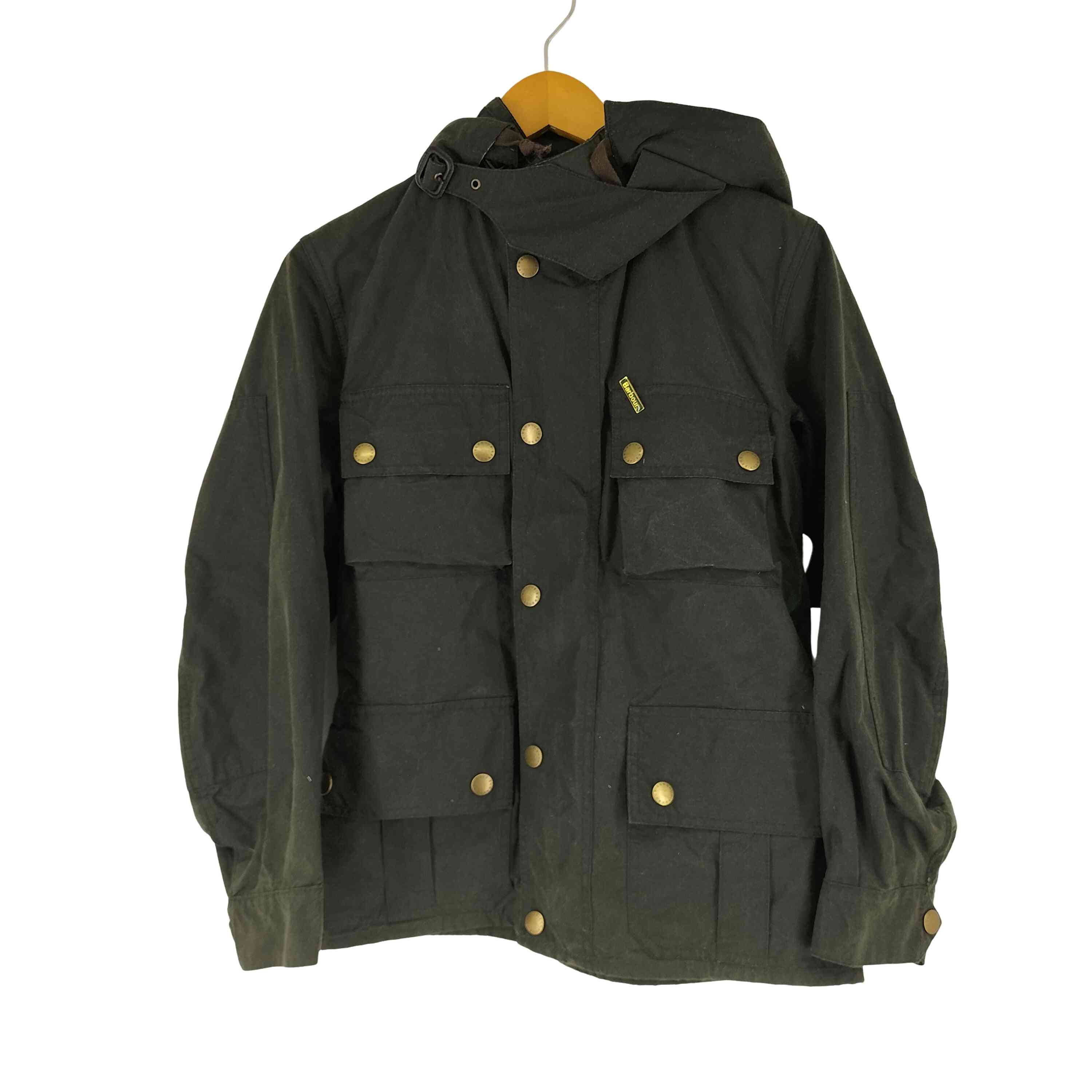 【中古】バブアー Barbour URSULA WAX JACKET メンズ US：34