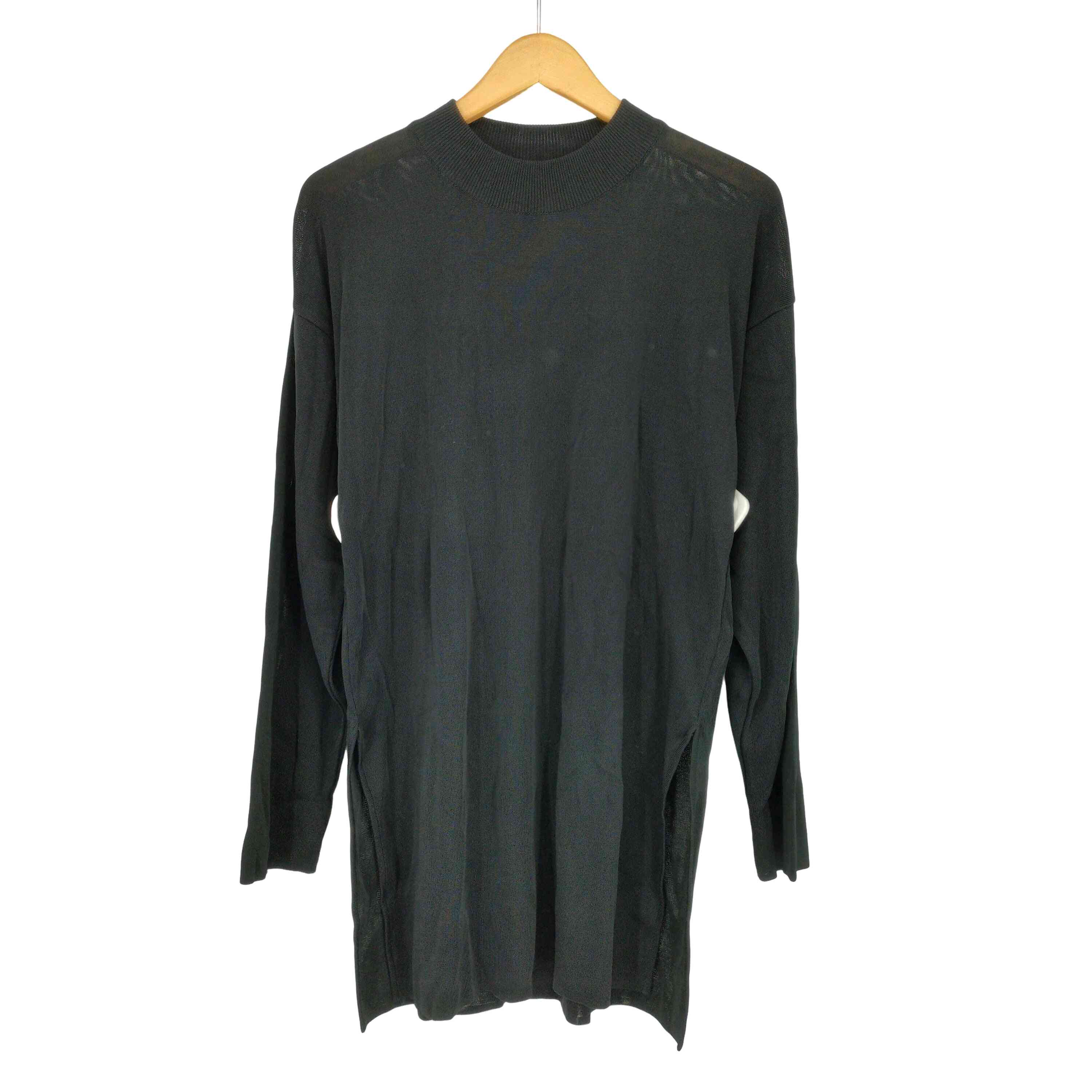 【中古】イッセイミヤケペルマネンテ ISSEY MIYAKE PERMANENTE 90S 94AW 細長い切口 アクリル樹脂 シアー 編み物 カットソー レディース JPN：M