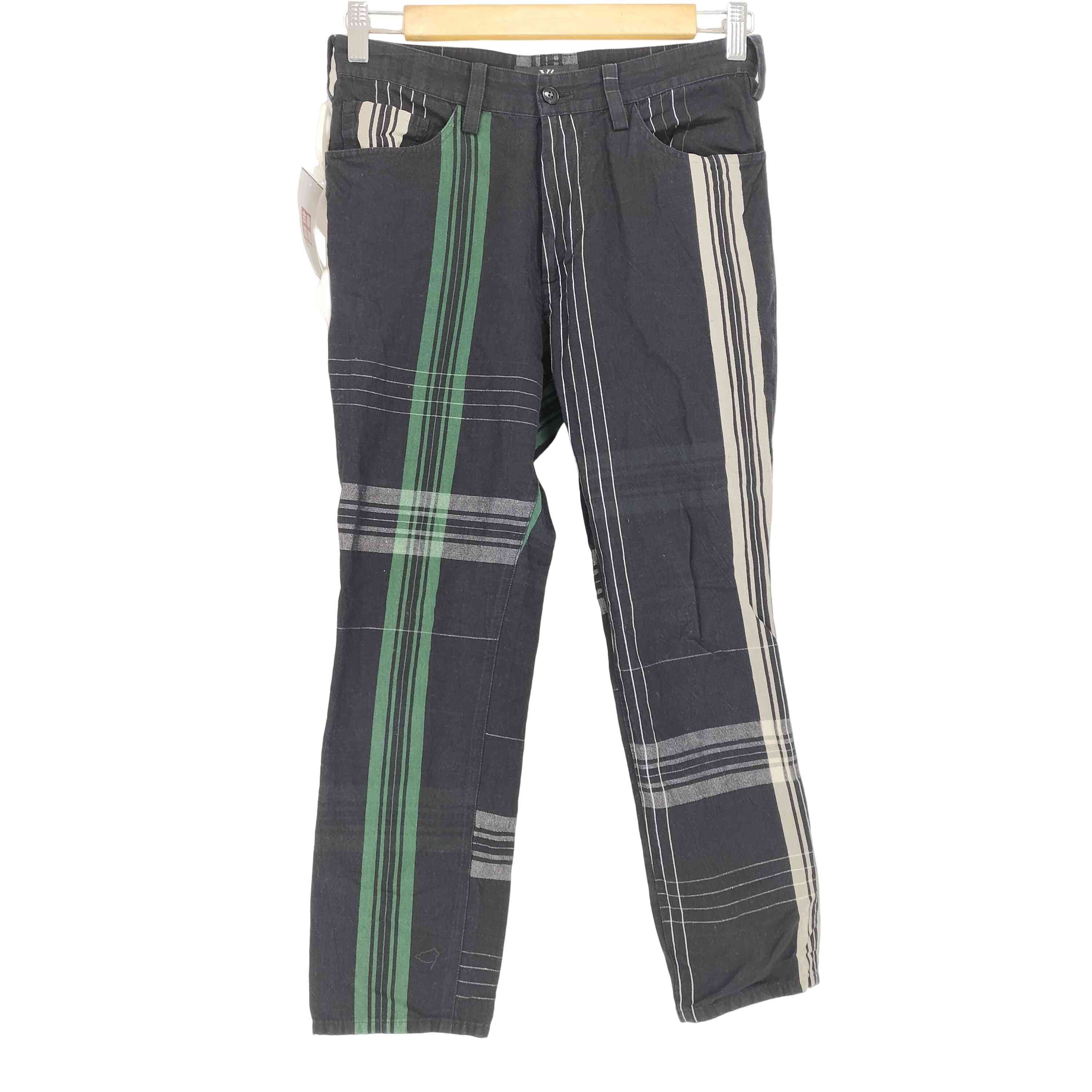 【中古】ワイズ Ys 00S 総柄コットンリネンパンツ レディース  1