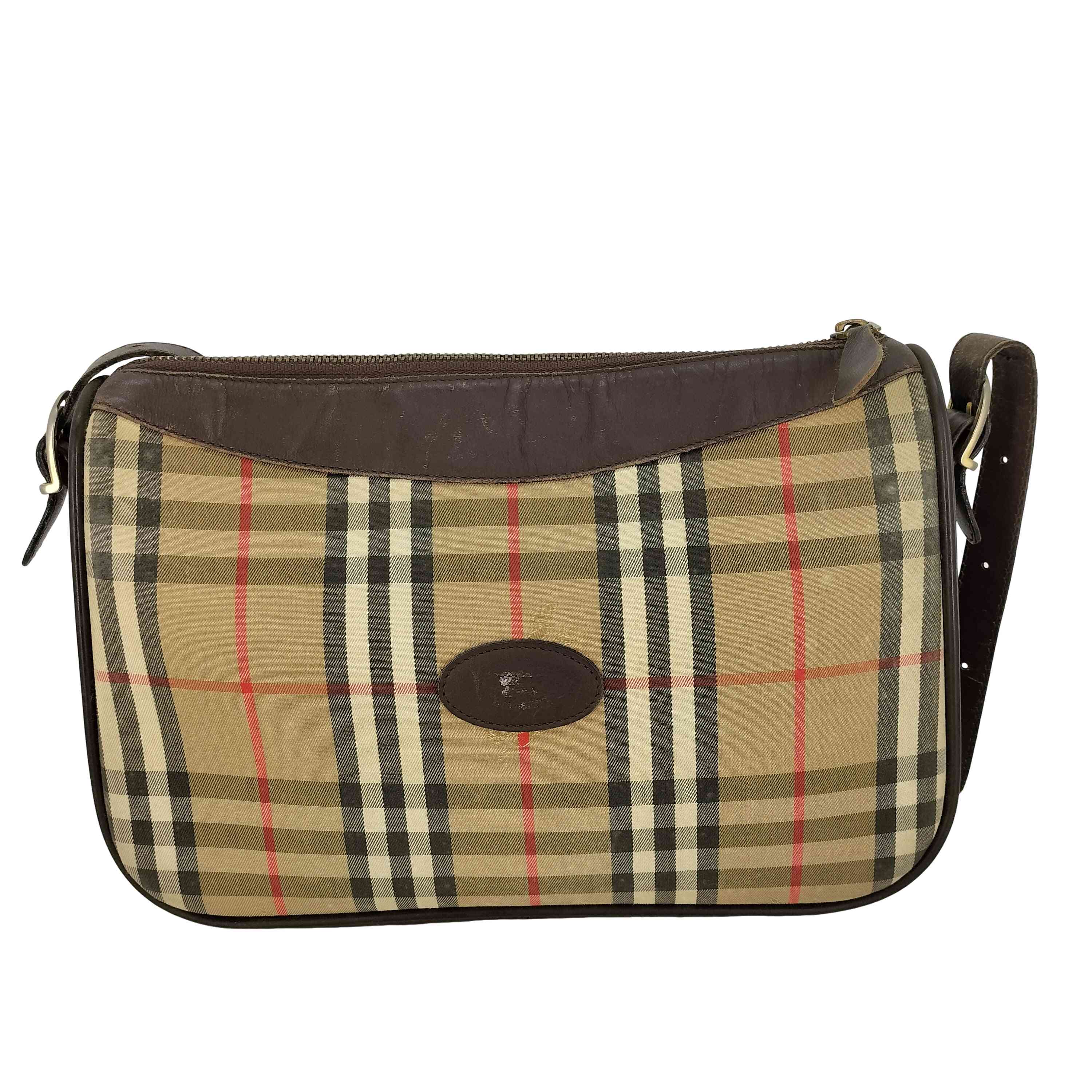 【中古】バーバリーズ BURBERRYS ノバチェック シャドーホース ワンショルダーバッグ レディース 表記無 ｜BAZZSTORE ブランド古着バズストア