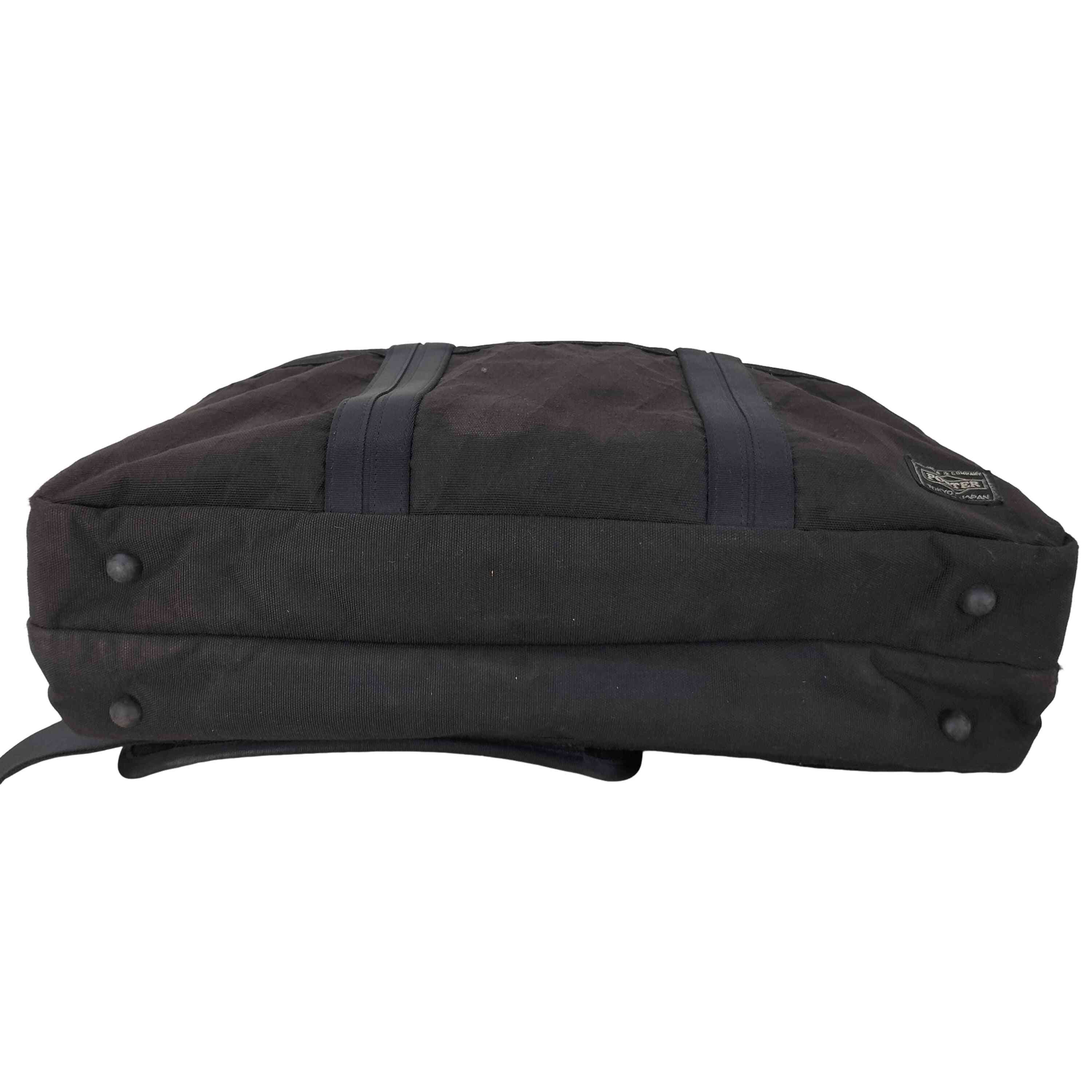 【中古】ボーイ PORTER HYBRID 2WAY BRIEFCASE 変わり種 ブリーフ入れもの うしろ側 吉田嚢 CORDURA メンズ 書きあらわす無