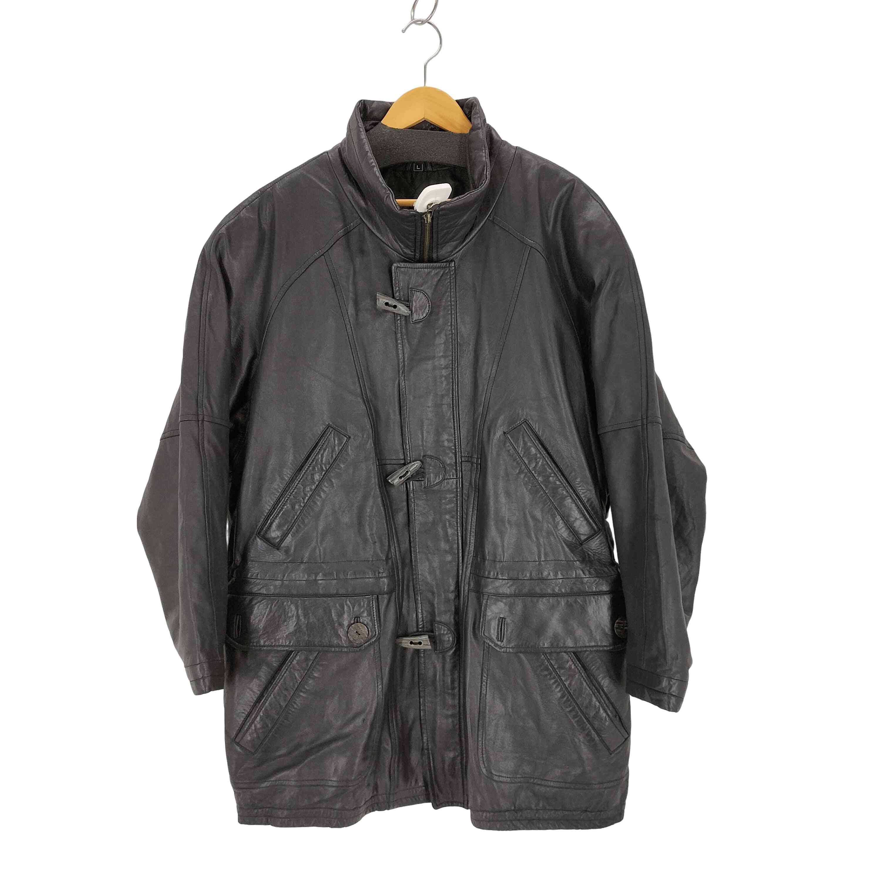 【中古】パルティーナ PARTINA 裏地キルティングジップアップレザージャケット メンズ JPN：L ｜BAZZSTORE ブランド古着バズストア