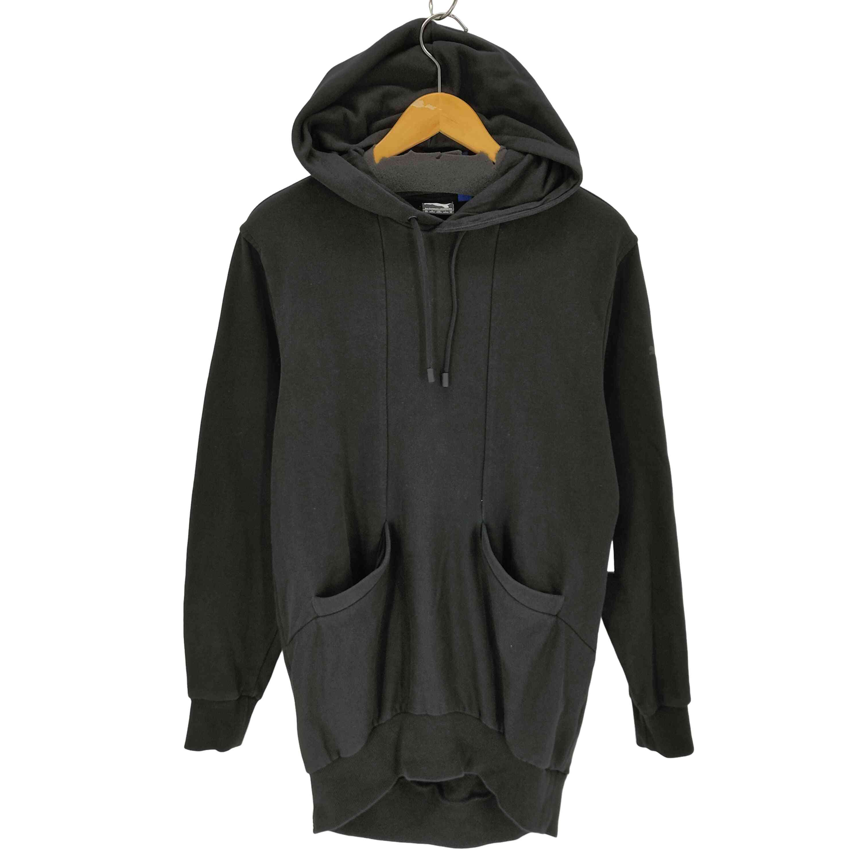 【中古】プーマ PUMA デザインプルオーバーパーカー メンズ XS