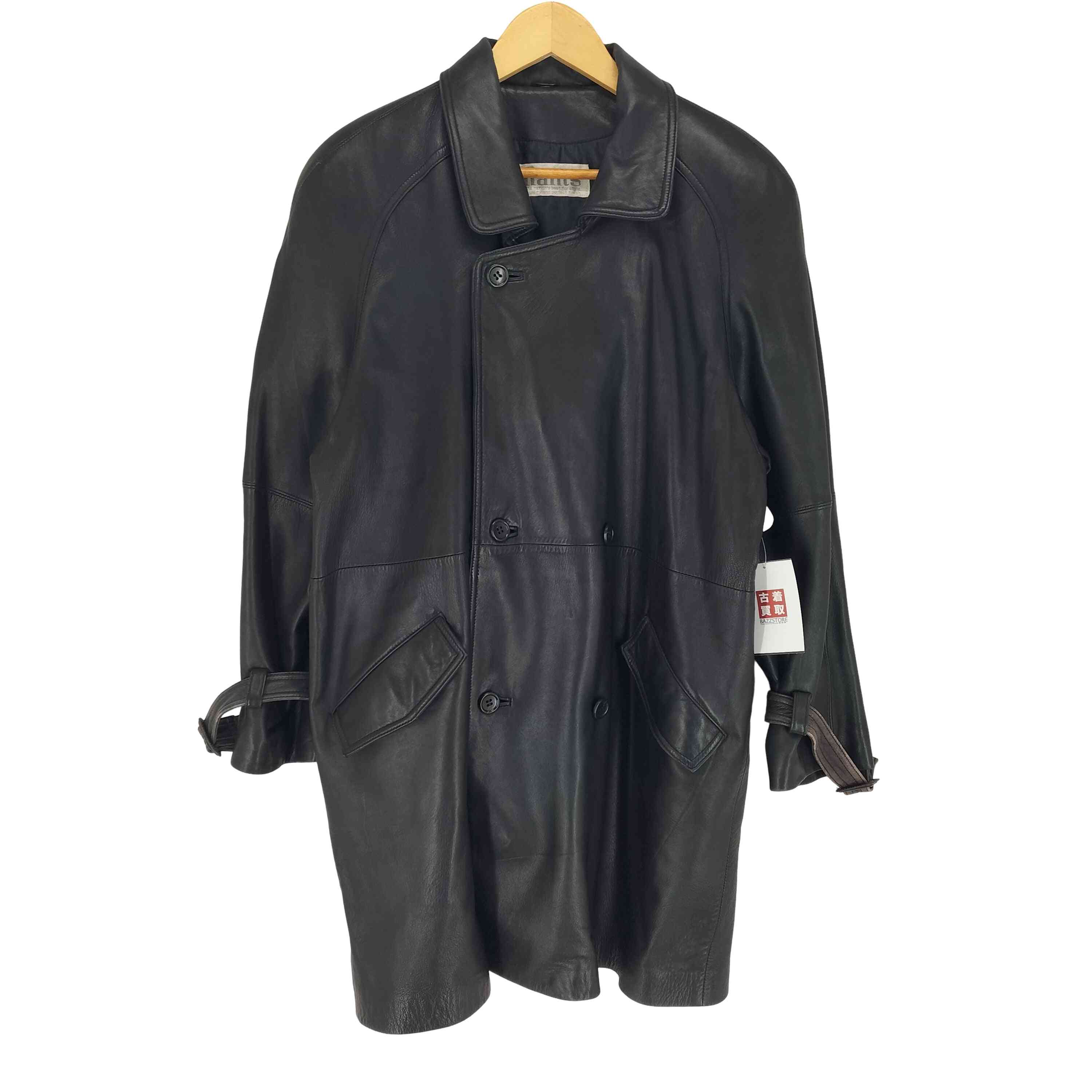 【中古】ユーズドフルギ USED古着 cow leather 鉄道車両厚地の外套 メンズ JPN：M