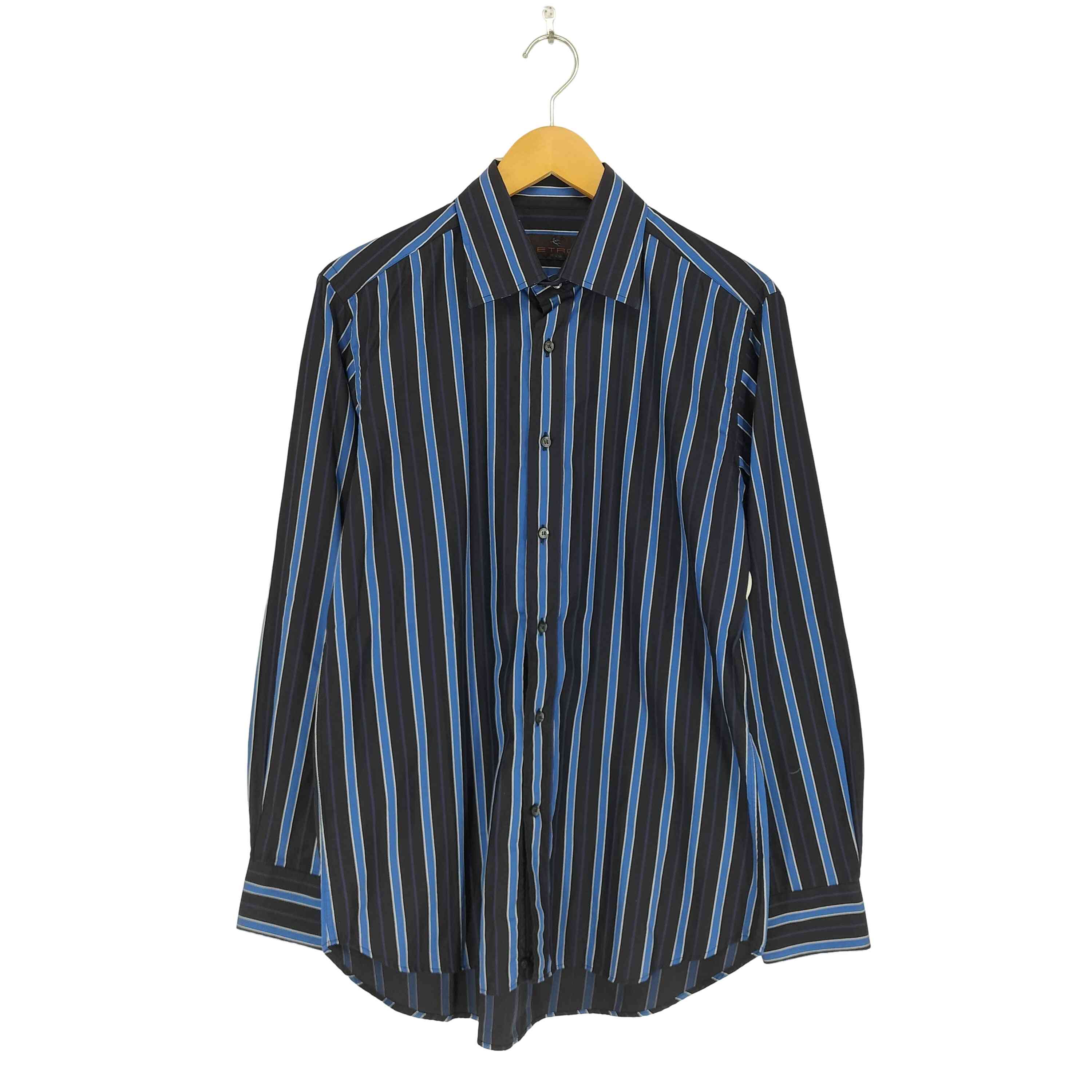 楽天市場】◇超美品◇ エトロ ETRO ストライプ 長袖 シャツ サイズ40
