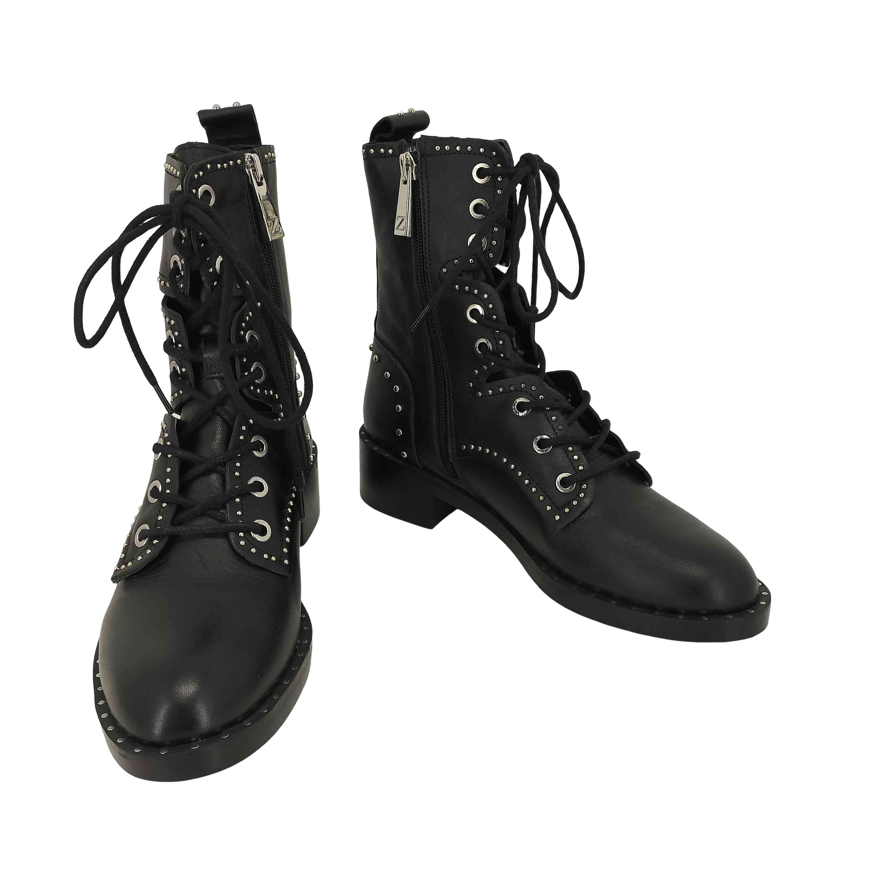 楽天市場】ZARA ザラ 2023 ニーハイ ゲートル ブーツ バックル 38