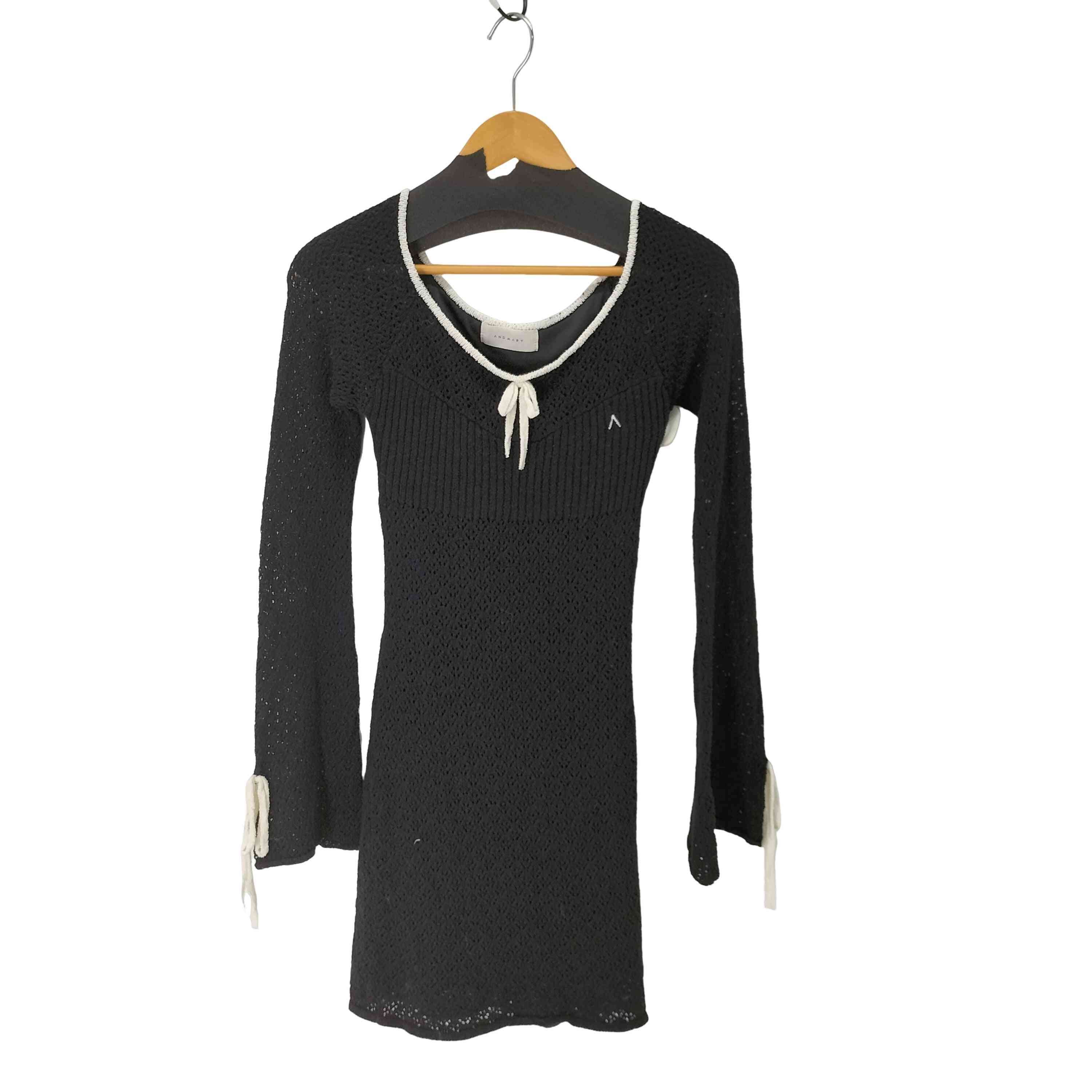 【中古】アンドマリー AND MARY Lily crochet mini dress レディース FREE