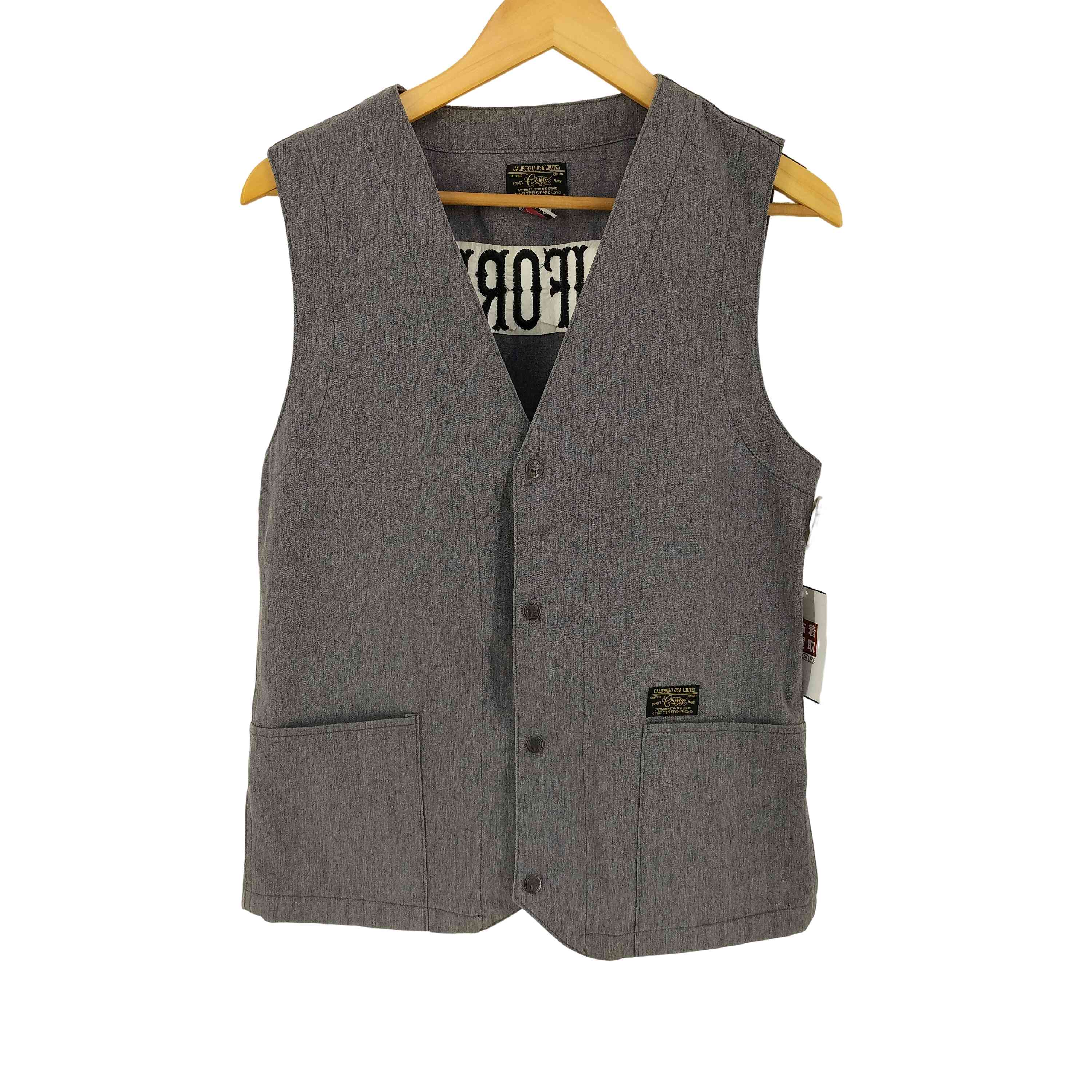 CRIMIE ジップベスト　S 楽天市場】CRIMIE クライミー ベスト サイズ:M / ミリタリー 裏ボア