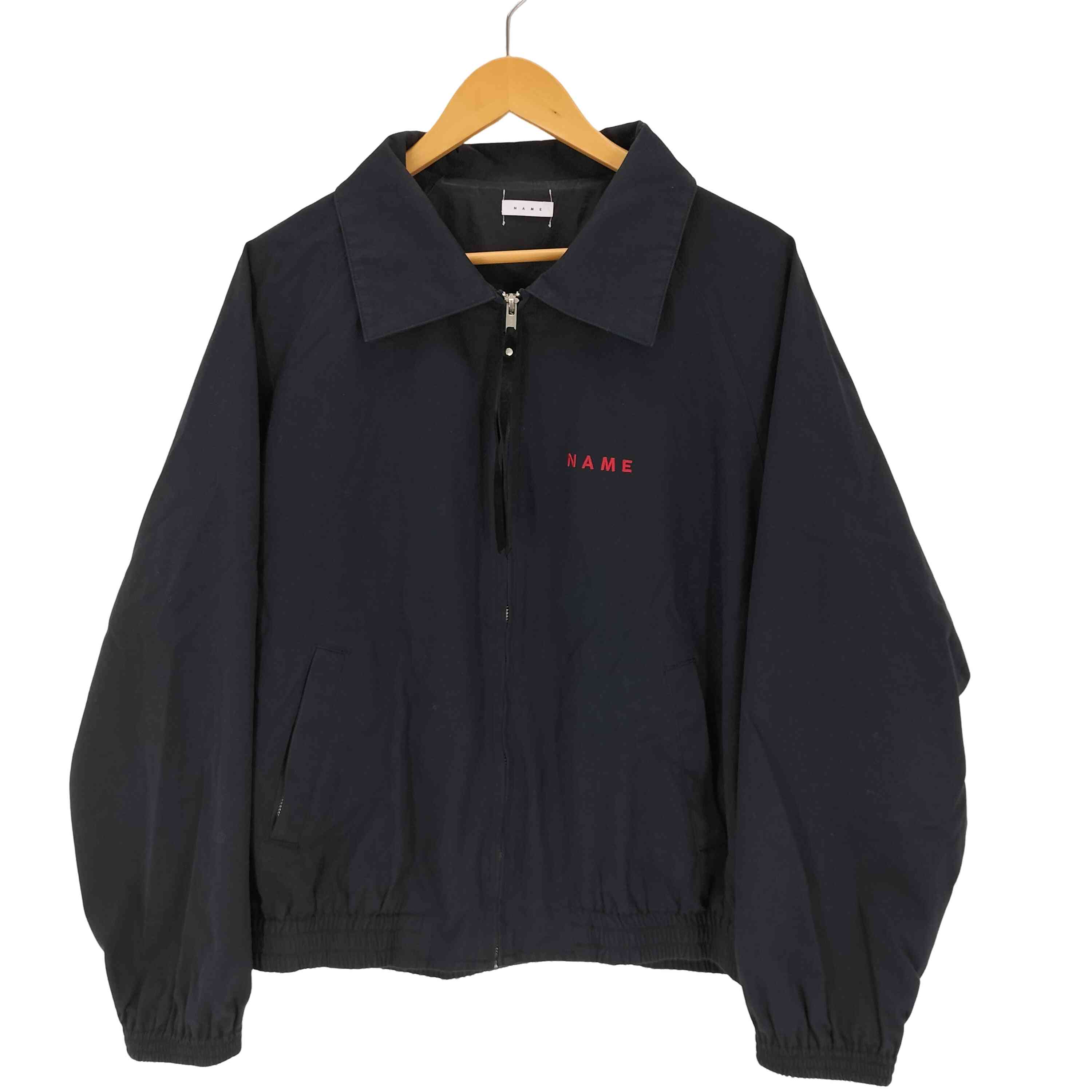 【中古】ネーム Name. 25SS GIZA COTTON GABARDINE EMBROIDERED ZIP BLOUSON メンズ JPN：2 ｜BAZZSTORE ブランド古着バズストア