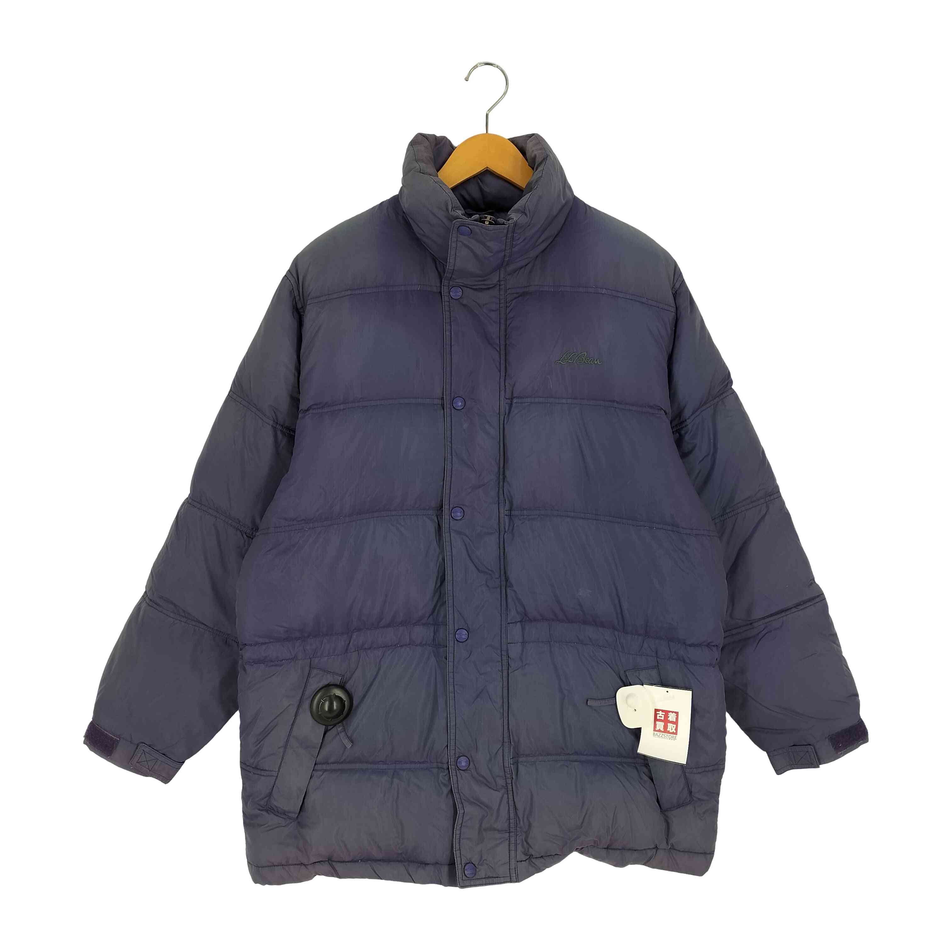 【中古】エルエルビーン L.L.Bean 80S リップストップ ダウンジャケット メンズ import：M