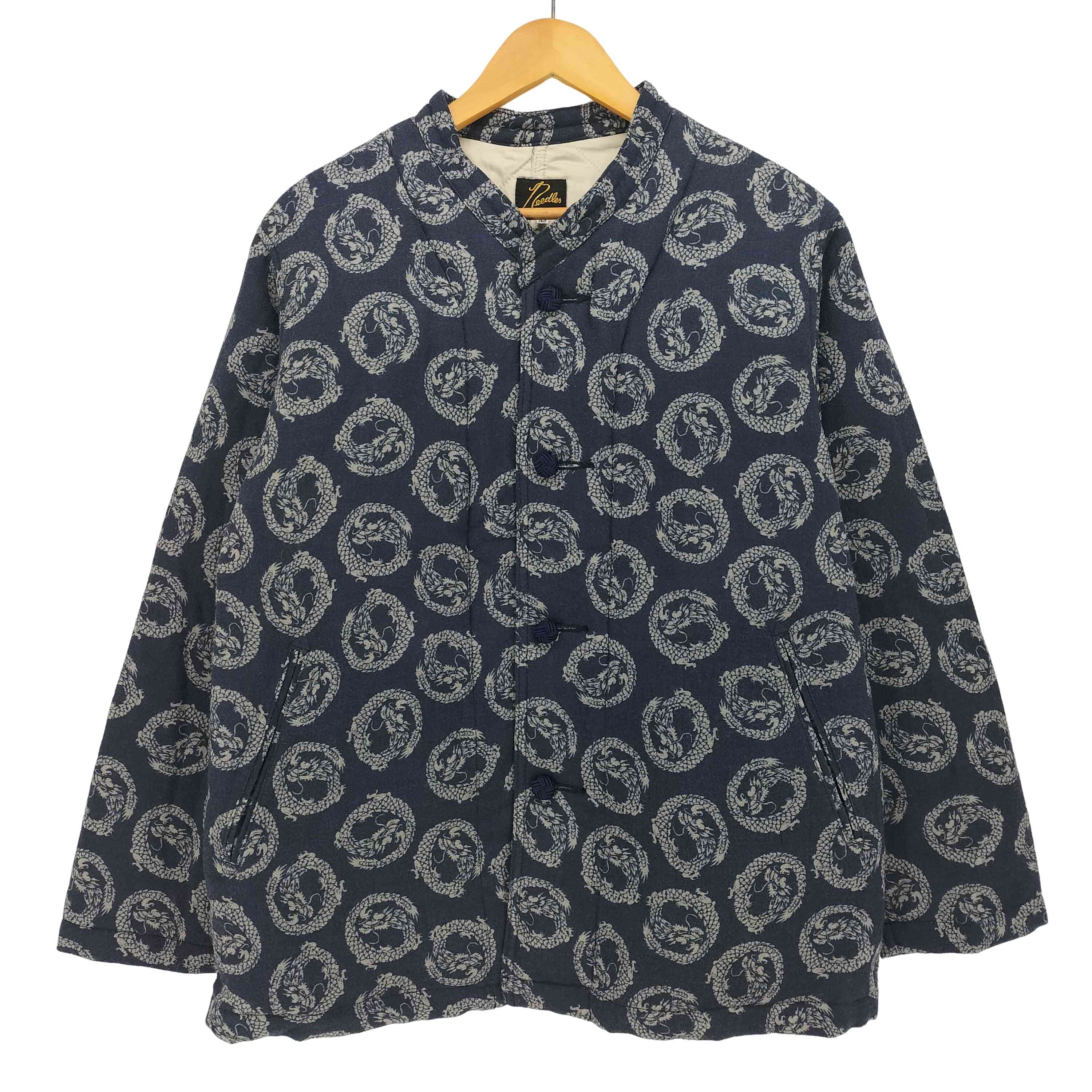 楽天市場】【中古】Needlesペイズリーオールインワン NS165 ネイビー