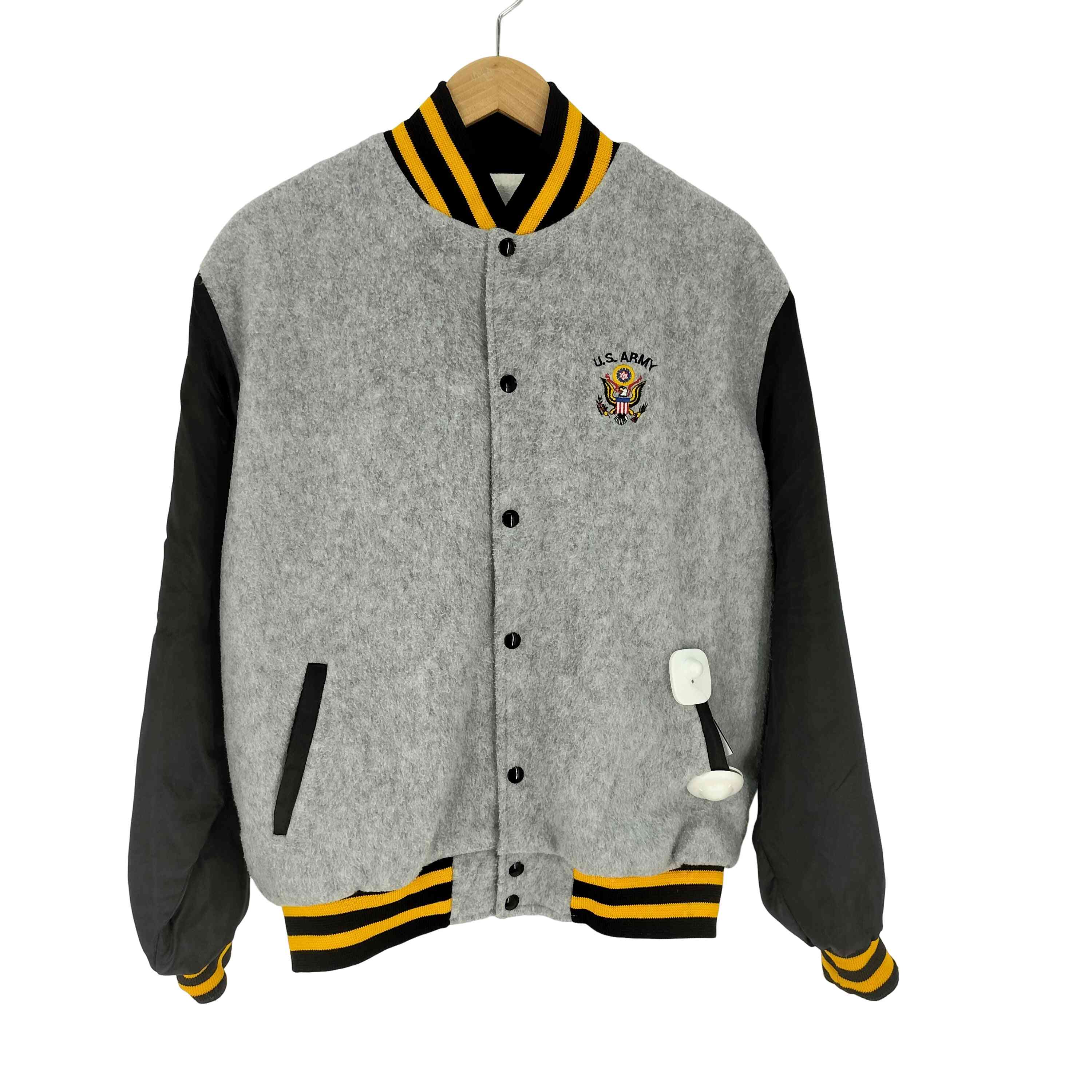 【中古】アーテックス ARTEX USA製 U.S.ARMY フリース スタジャン メンズ import：L