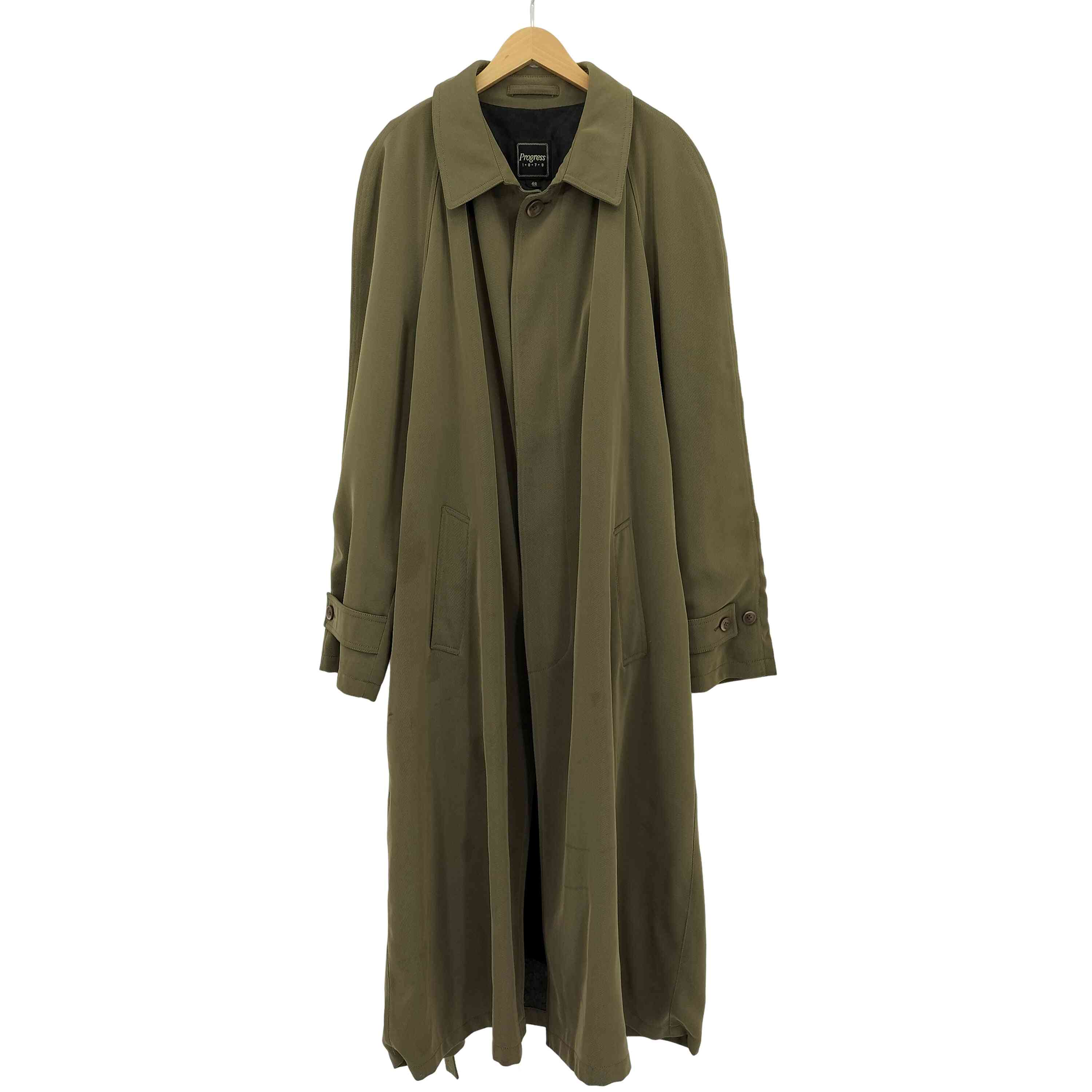 【中古】ユーズドフルギ USED古着 {{Progress}} 90s ラグラン ステンカラーコート americancasual メンズ 46