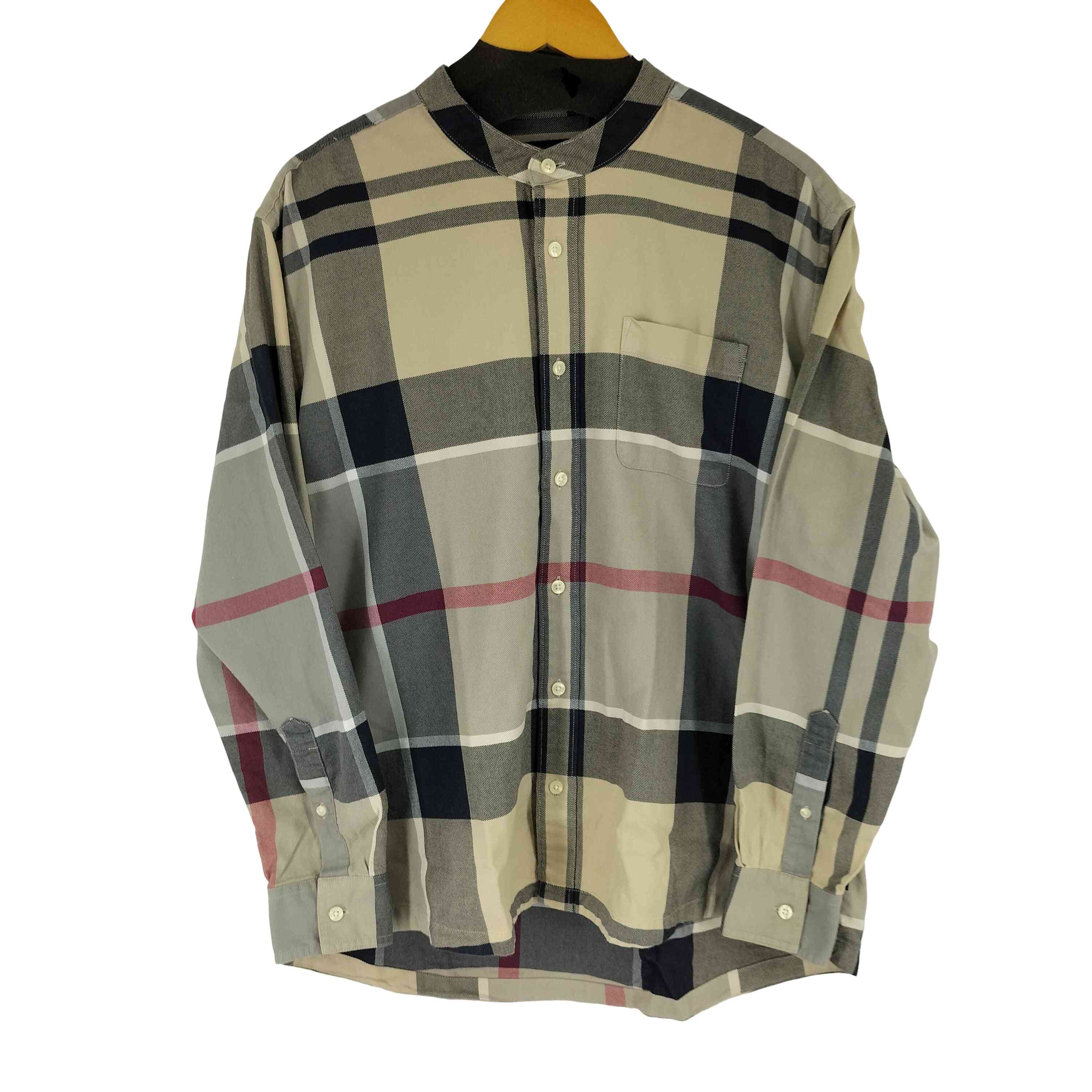 【中古】バブアー Barbour タータンチェック ダンス楽隊色つや プルオーバー メンズ 書きあらわす無